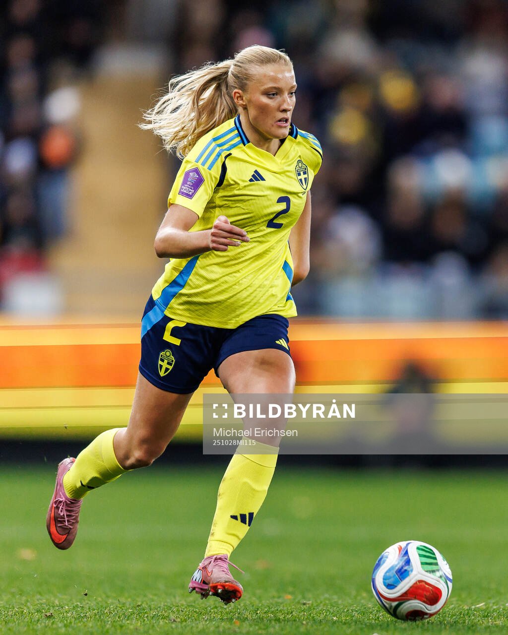 Smilla Holmberg of Sweden