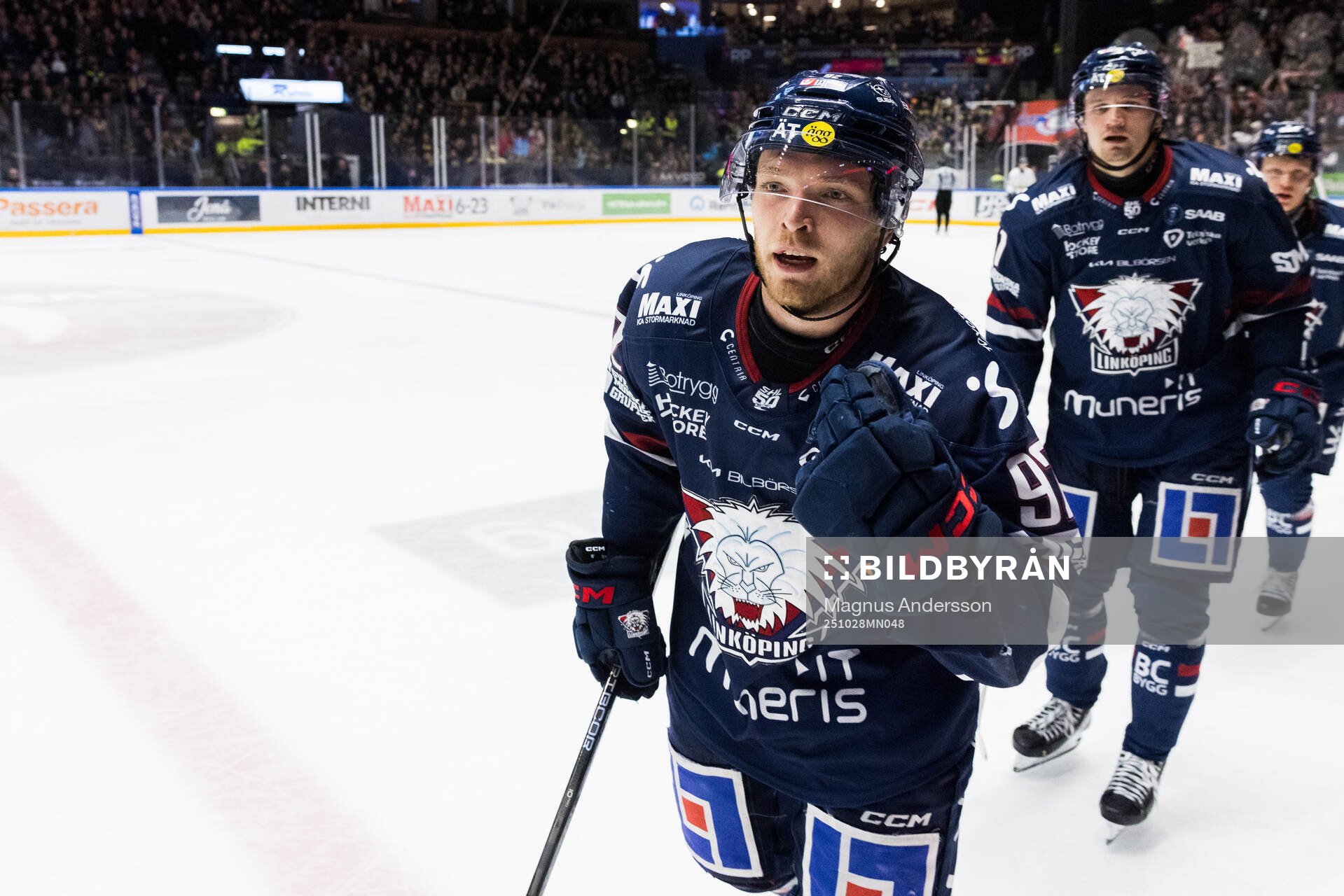 Linköpings Zion Nybeck jublar