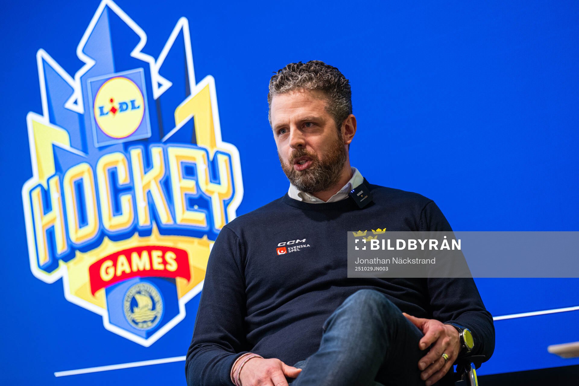Tre Kronor dams förbundskapten Ulf Lundberg
