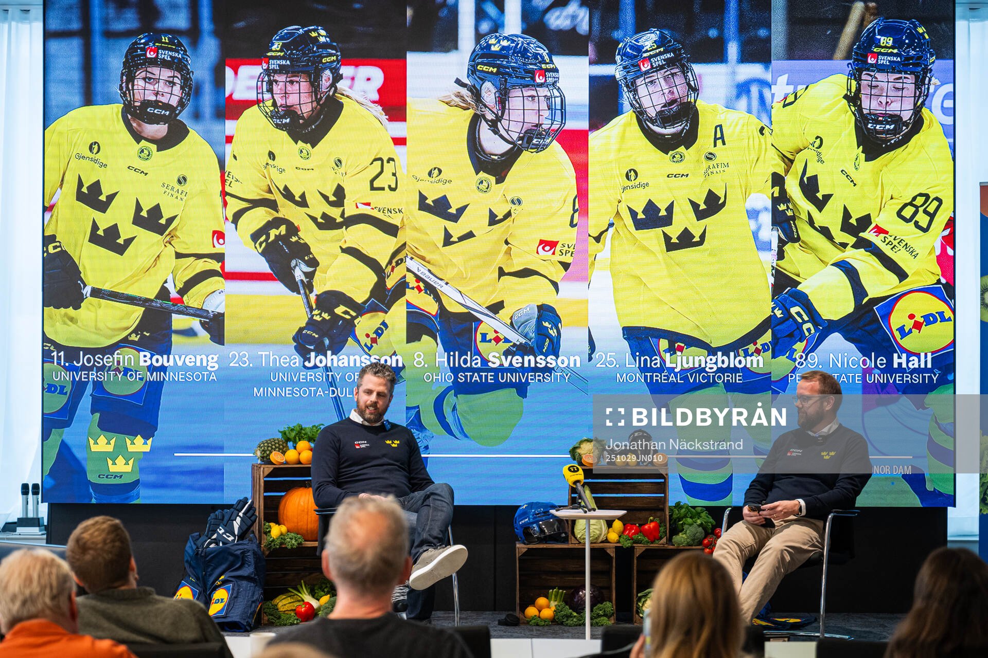 Tre Kronor dams förbundskapten Ulf Lundberg