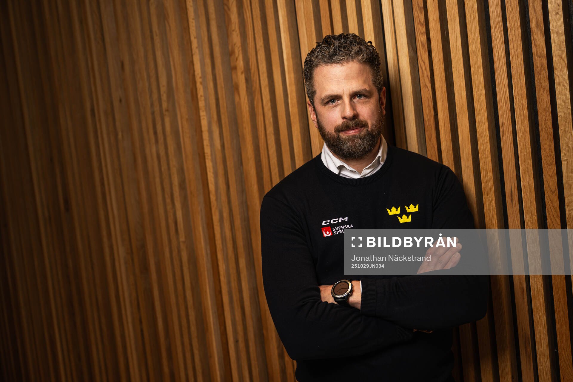Tre Kronor dams förbundskapten Ulf Lundberg