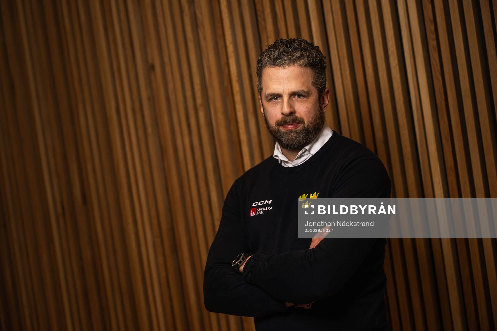 Tre Kronor dams förbundskapten Ulf Lundberg