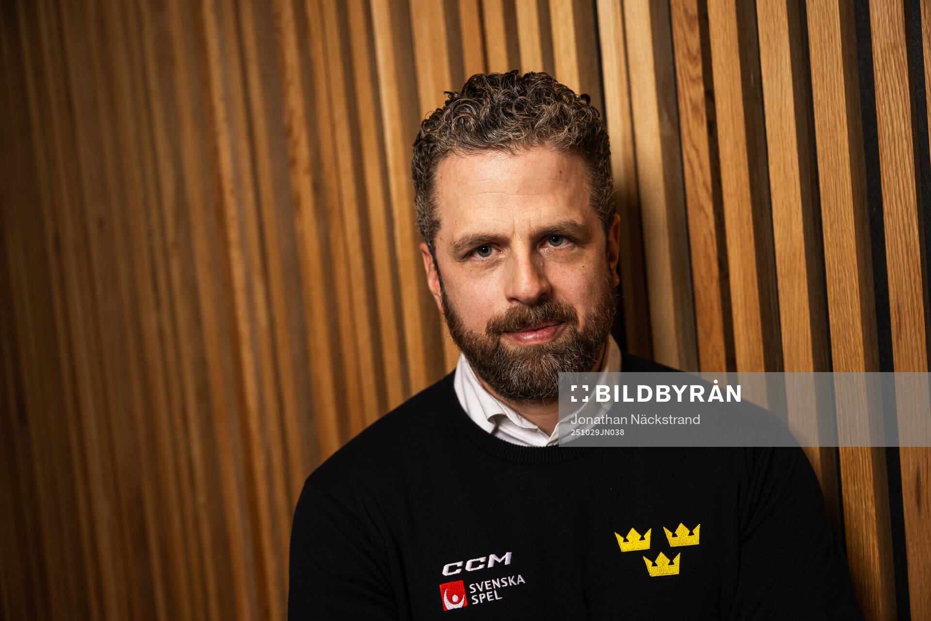 Tre Kronor dams förbundskapten Ulf Lundberg