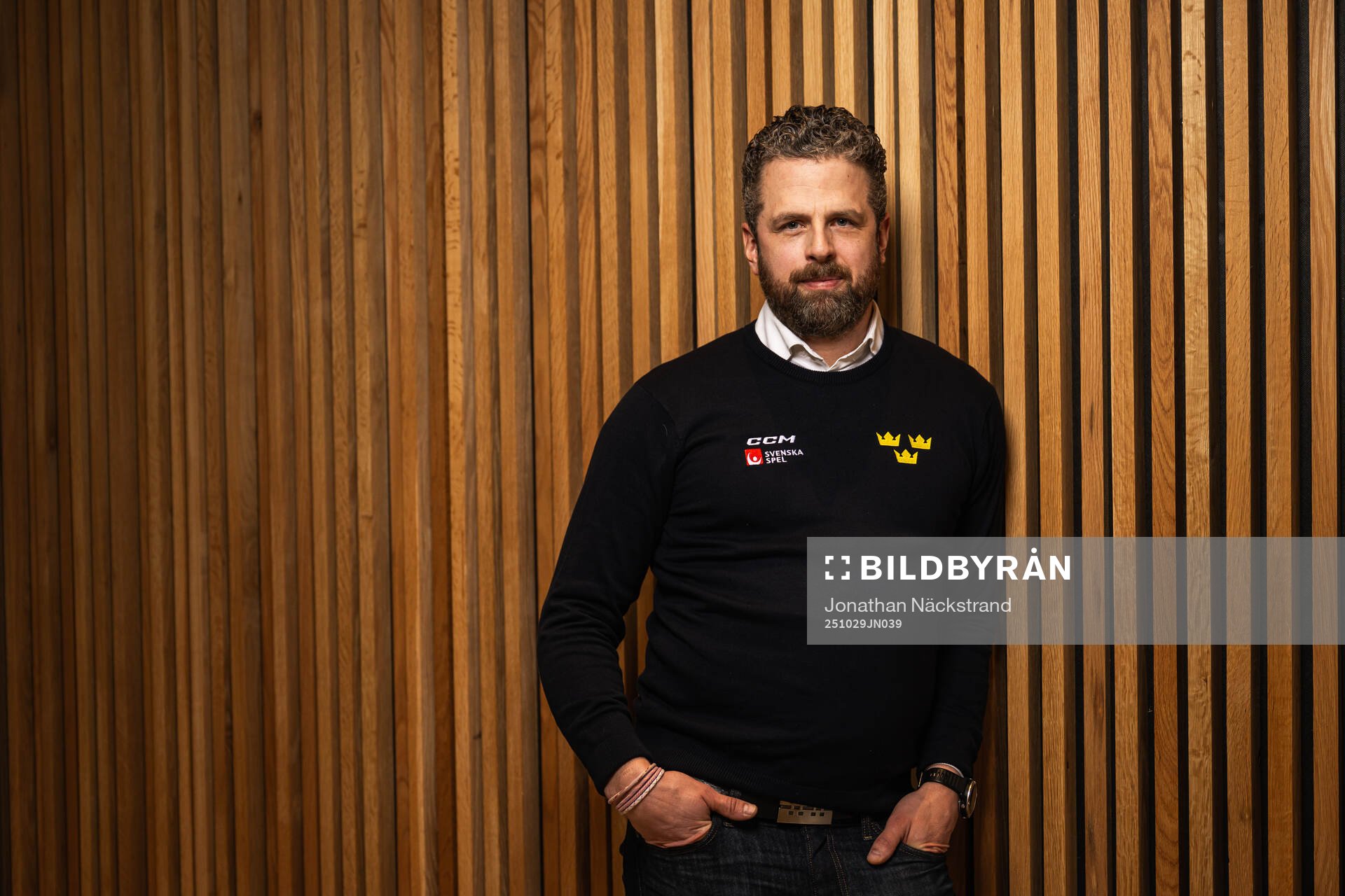 Tre Kronor dams förbundskapten Ulf Lundberg