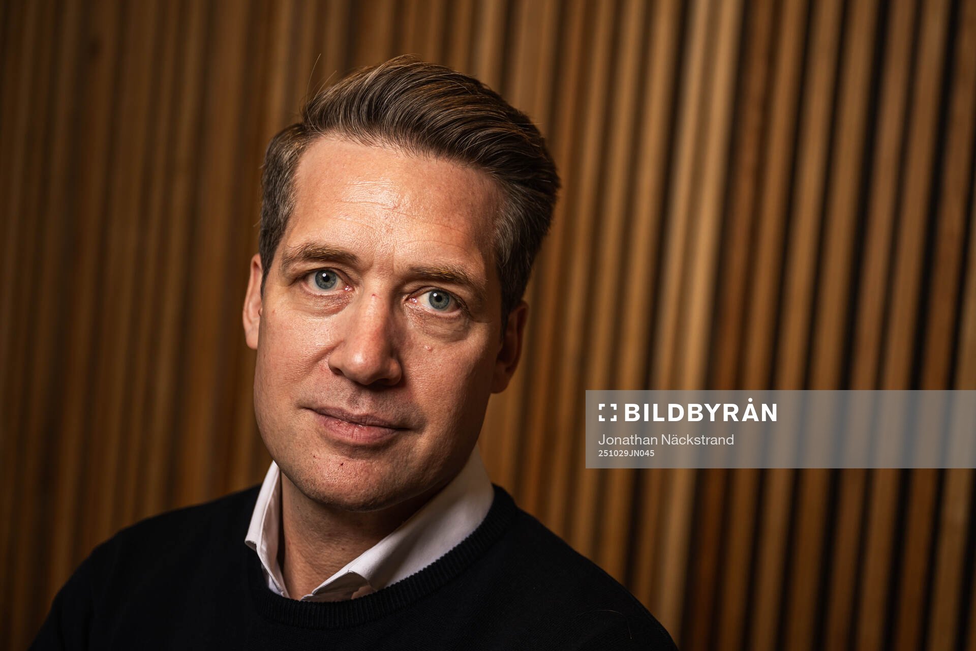 Tre Kronor herrs förbundskapten Sam Hallam