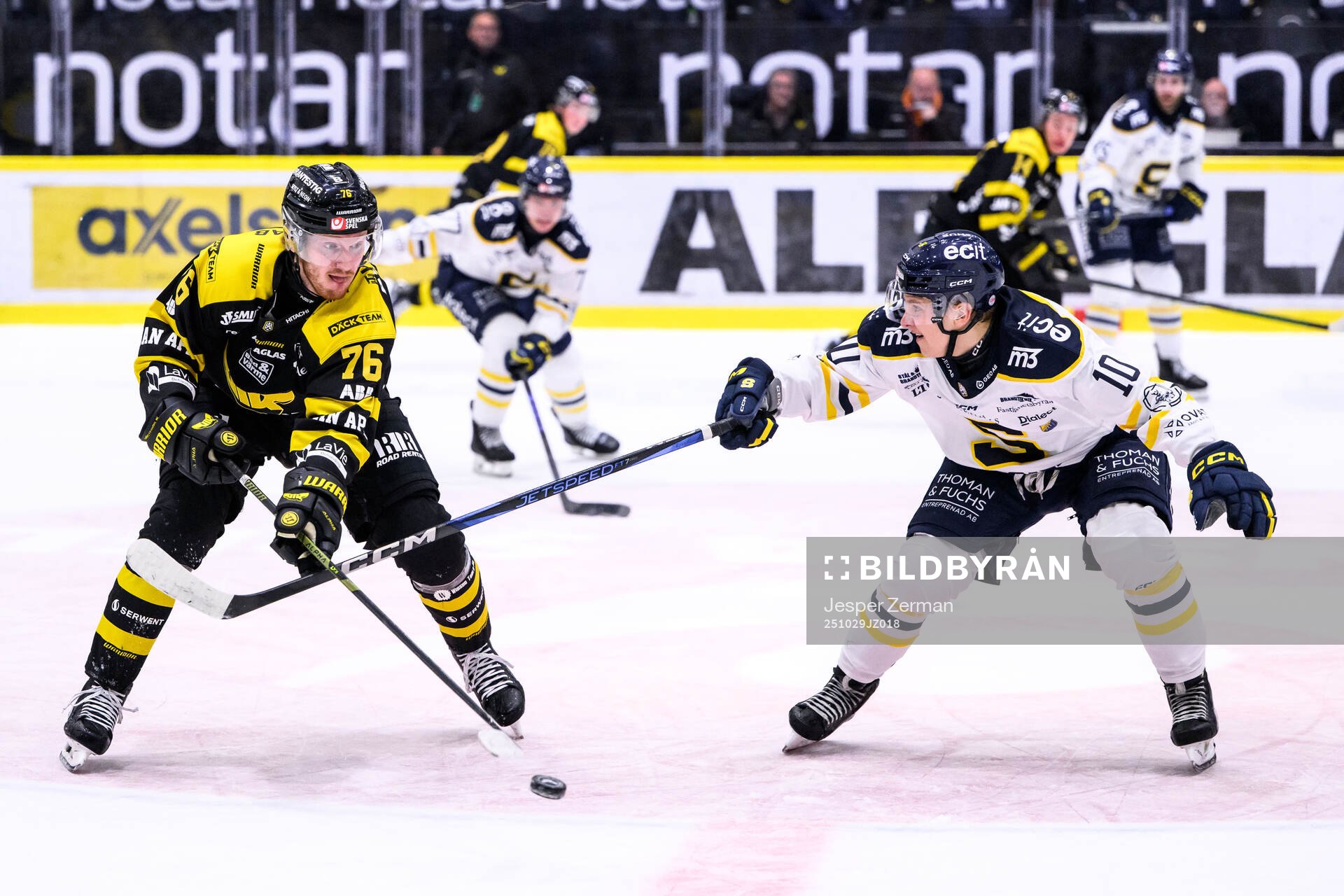 Västerås Oskar Kvist och Södertäljes Felix Öhrqvist