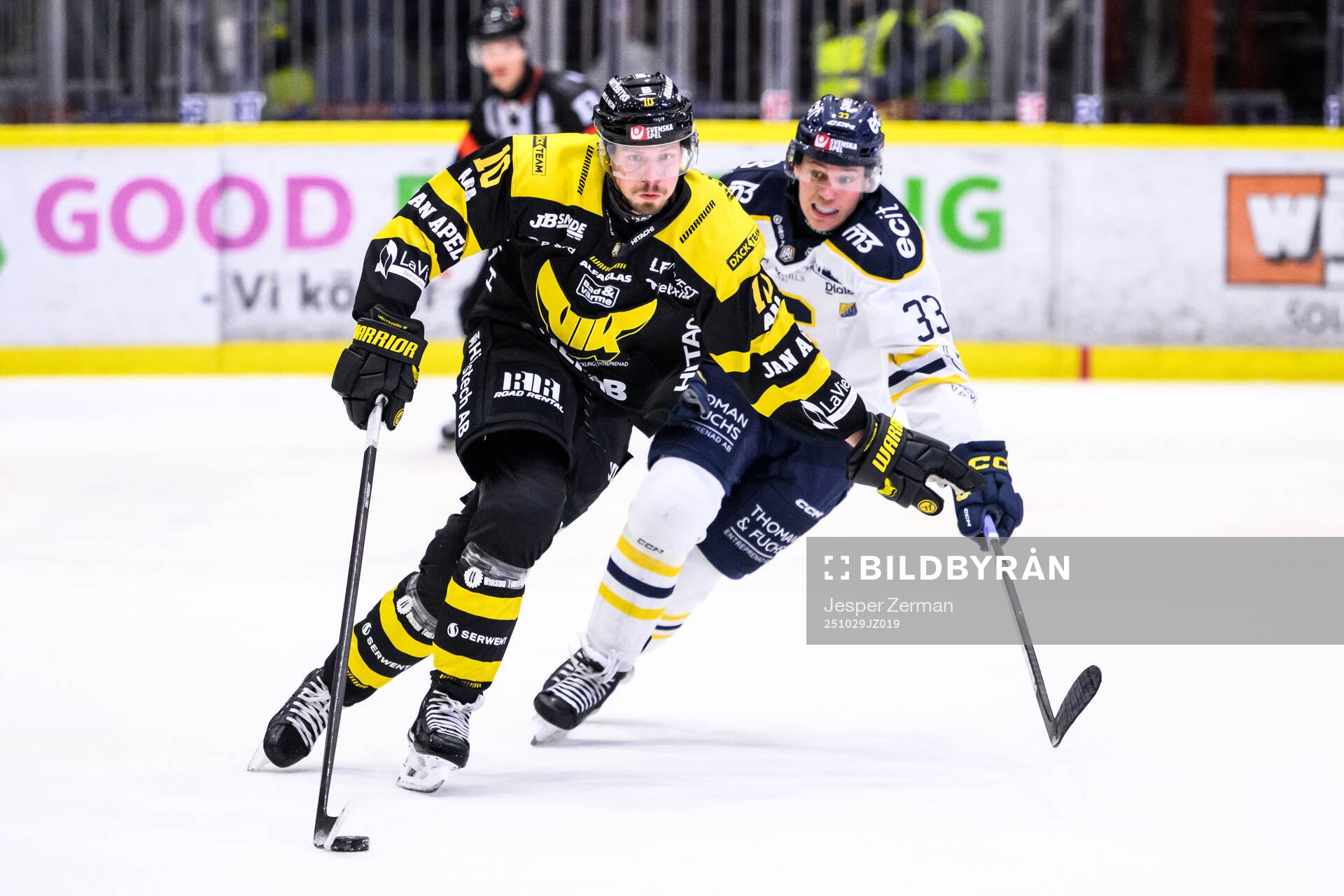 Västerås Jimmie Jansson Lorek och Södertäljes Måns