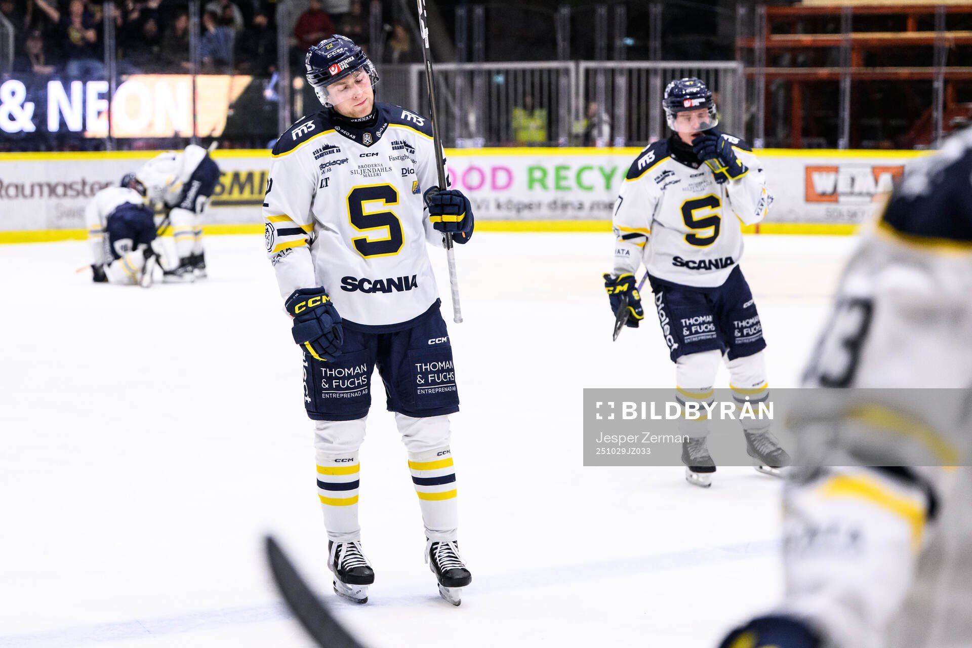 Södertäljes Elias Lindgren deppar