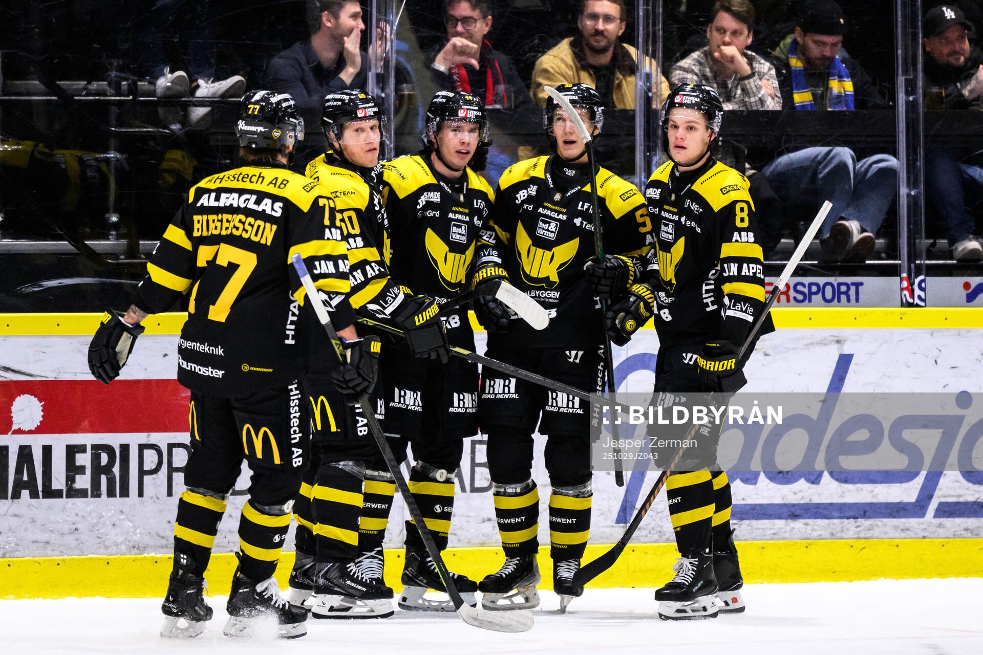 Västerås Oscar Lawner jublar