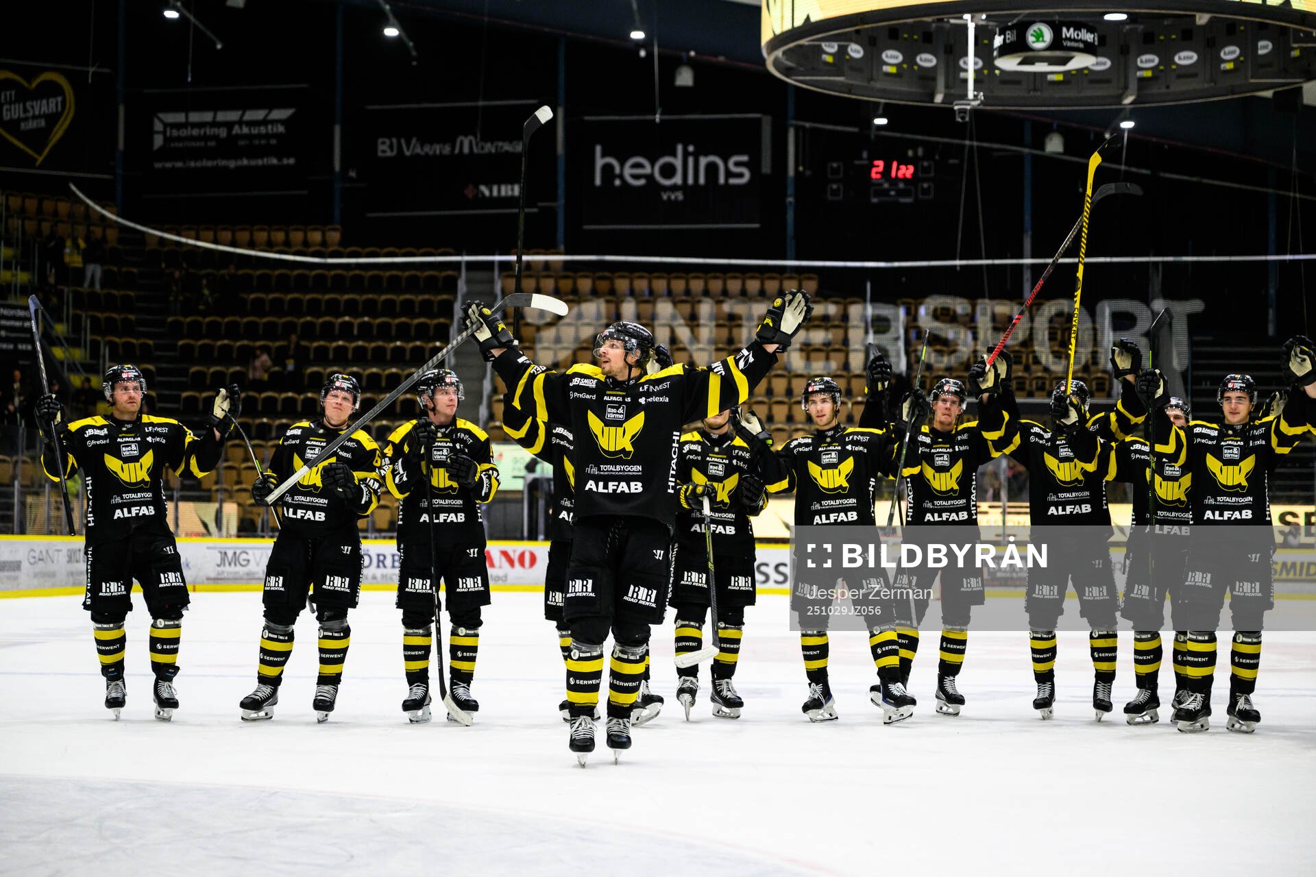 Västerås Jimmie Jansson Lorek jublar