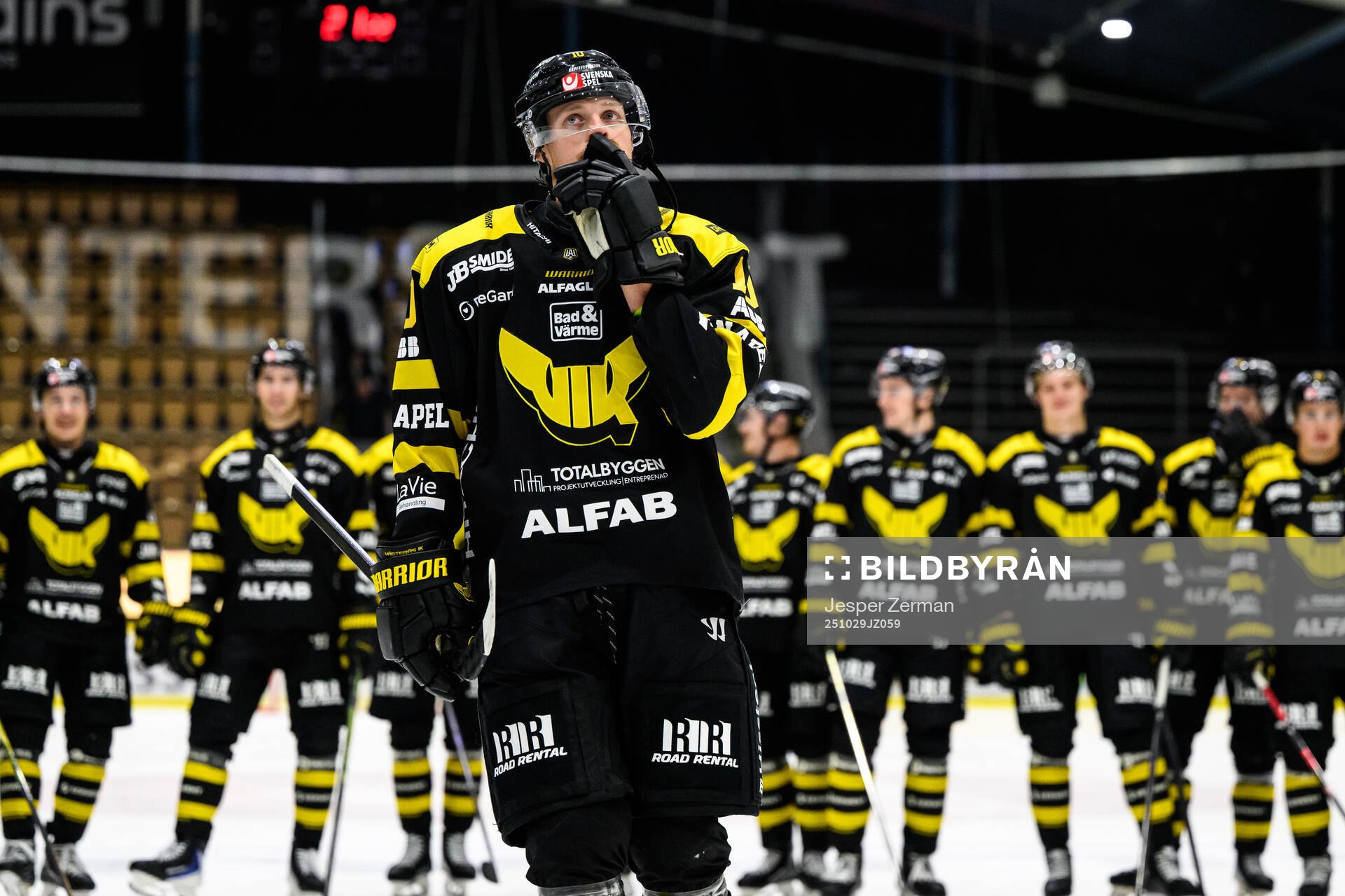Västerås Jimmie Jansson Lorek jublar