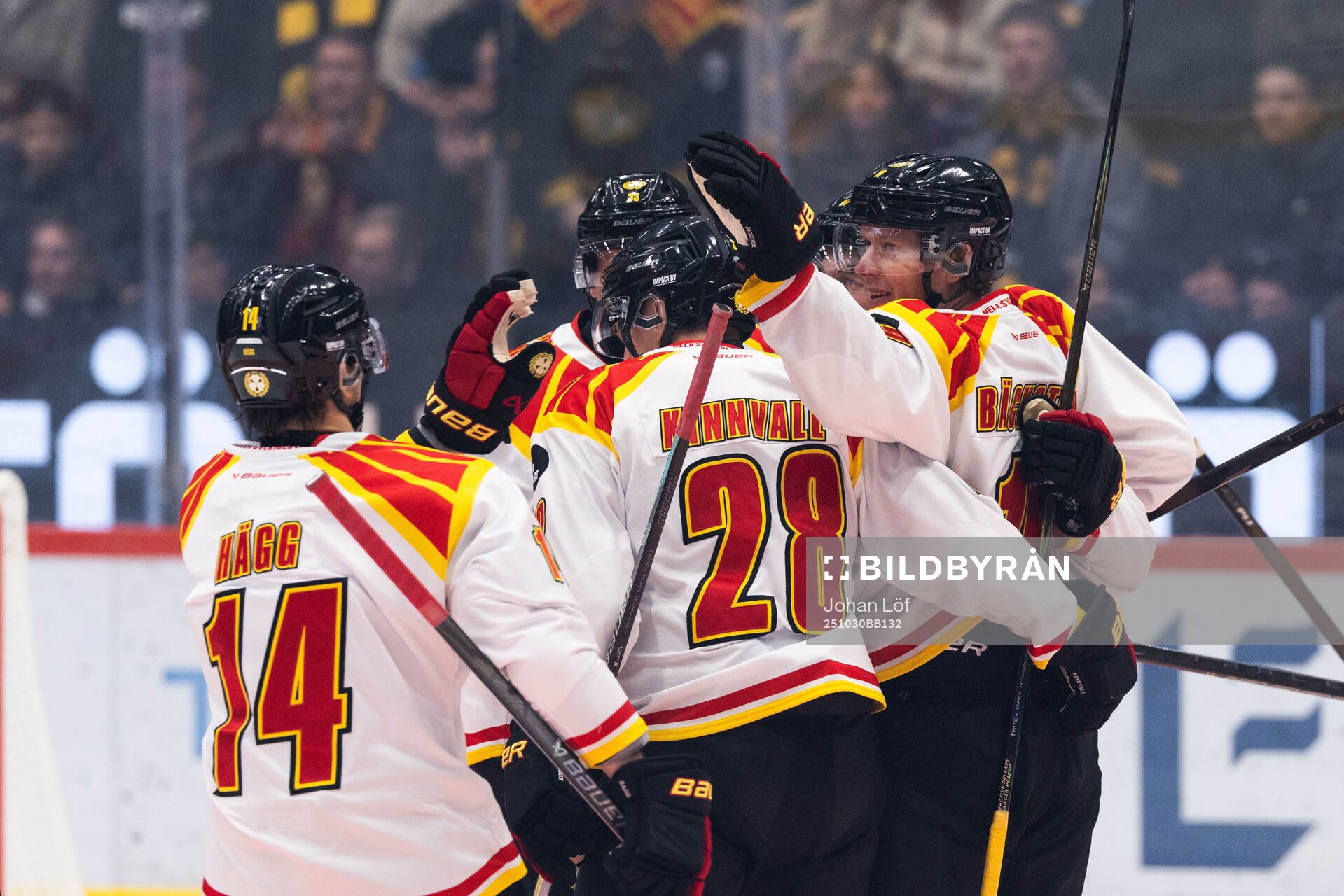 Brynäs Jakob Silfverberg jublar