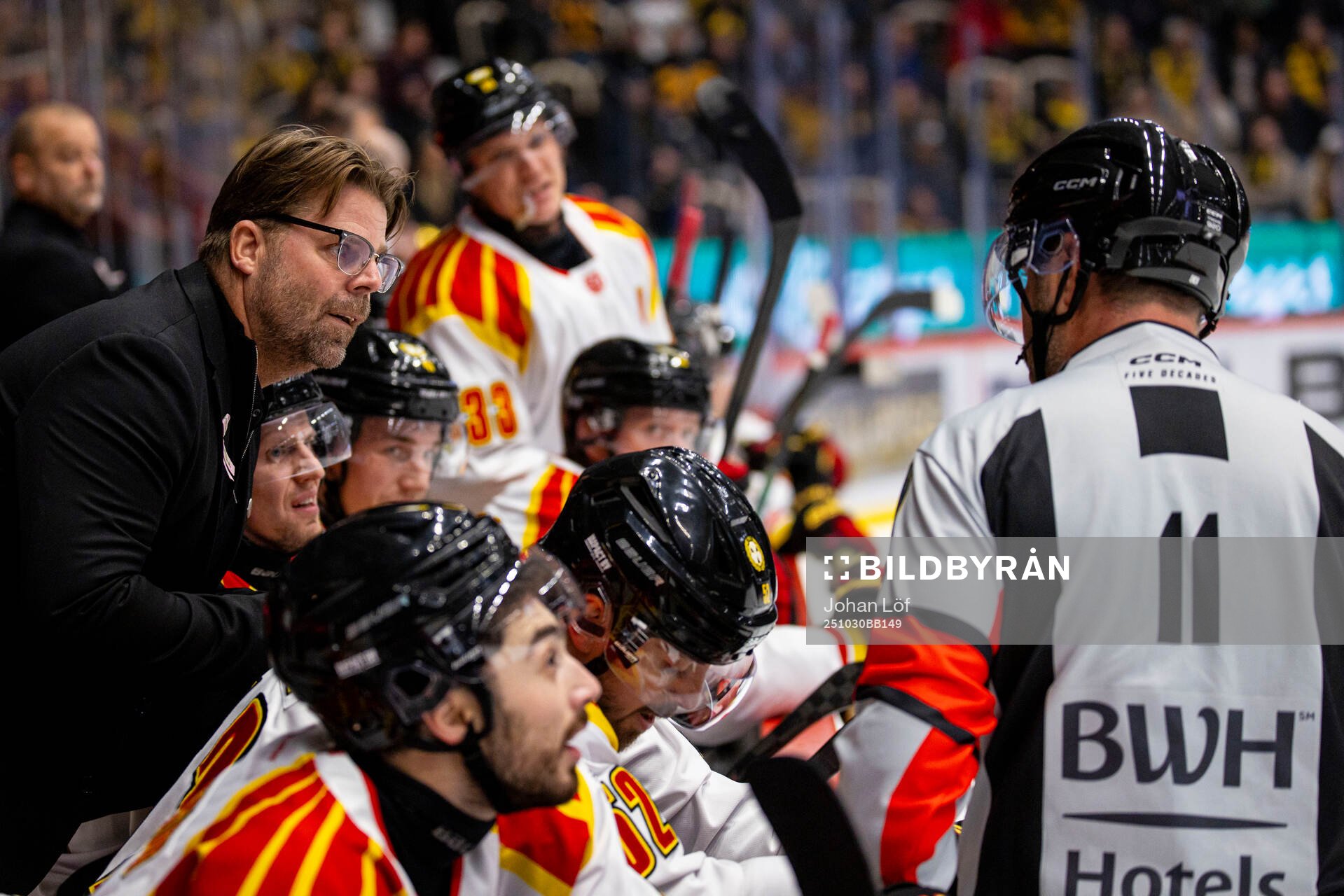 Brynäs assisterande tränare Ove Molin