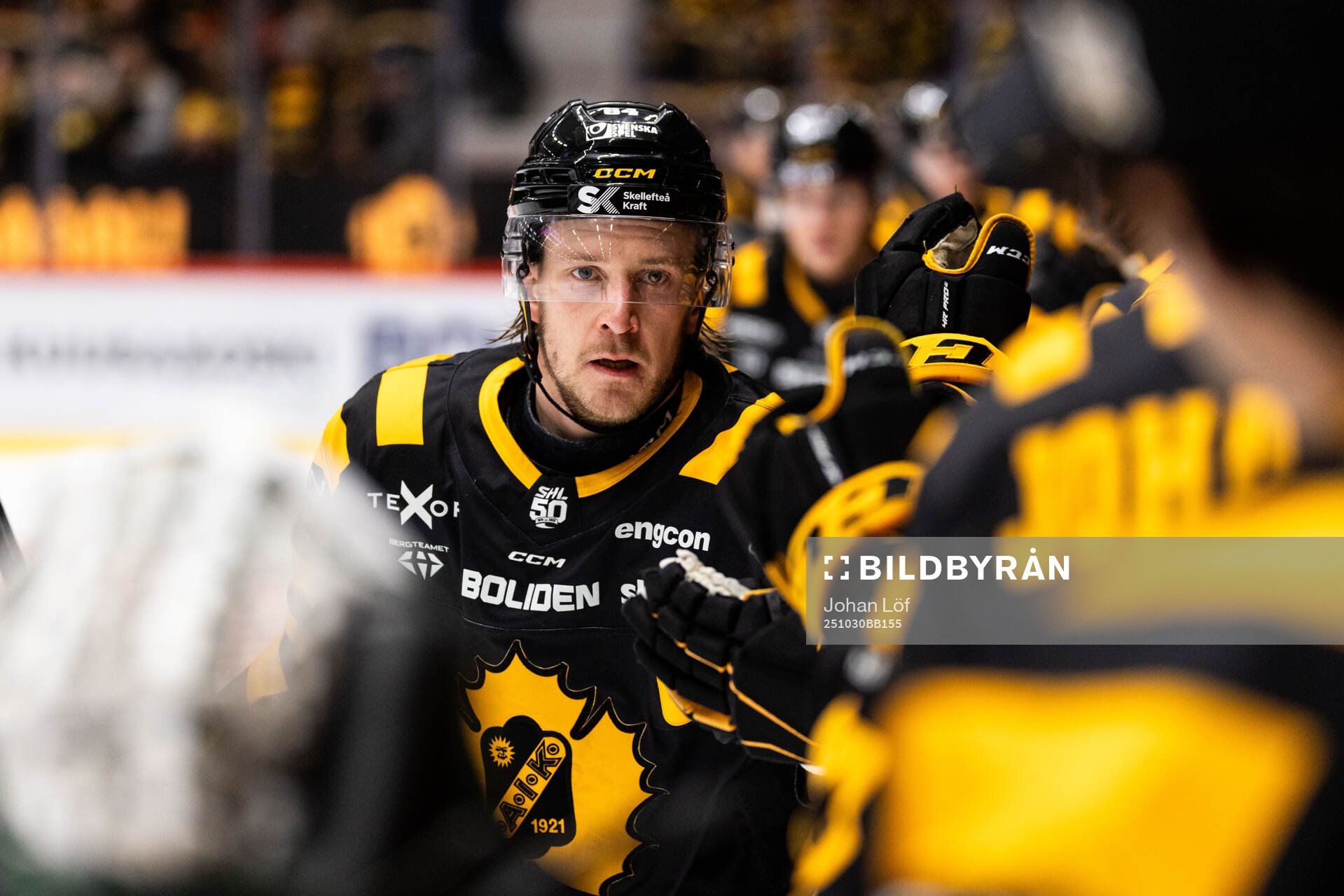 Skellefteås Jonathan Pudas jublar
