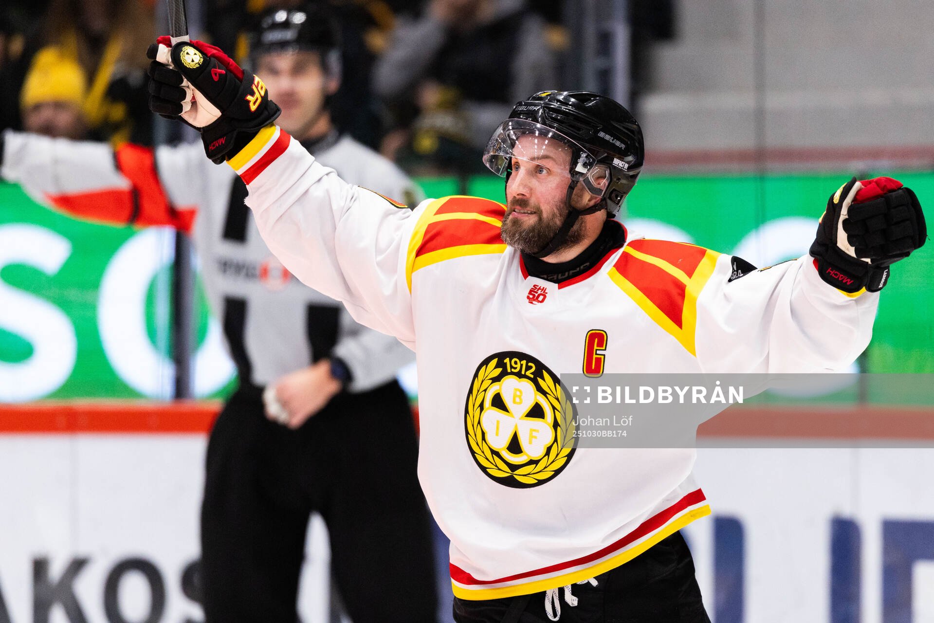 Brynäs Johan Larsson jublar