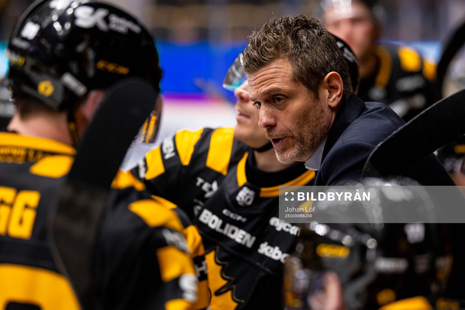 Skellefteås tränare Daniel Hermansson