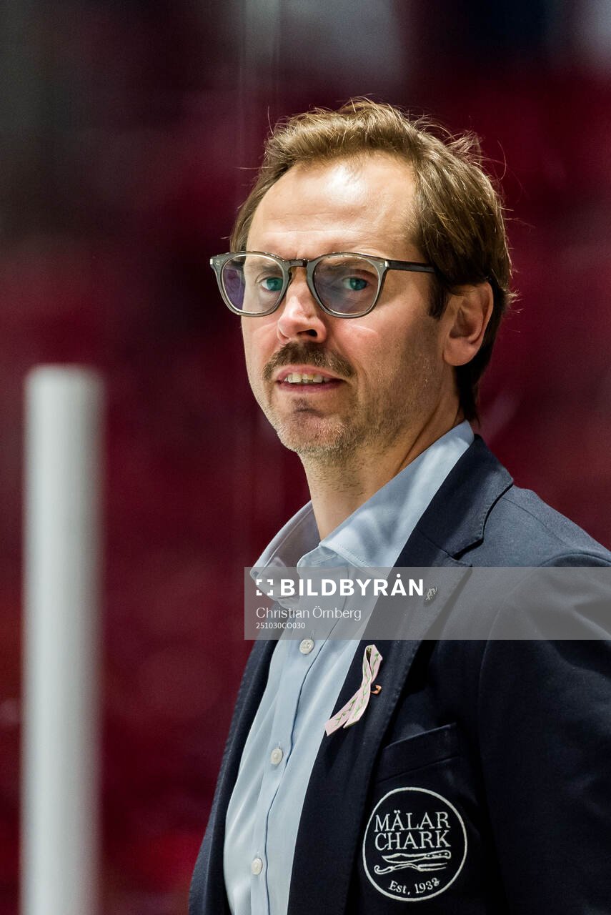 Malmö Redhawks målvaktstränare Cristopher Nihlstorp
