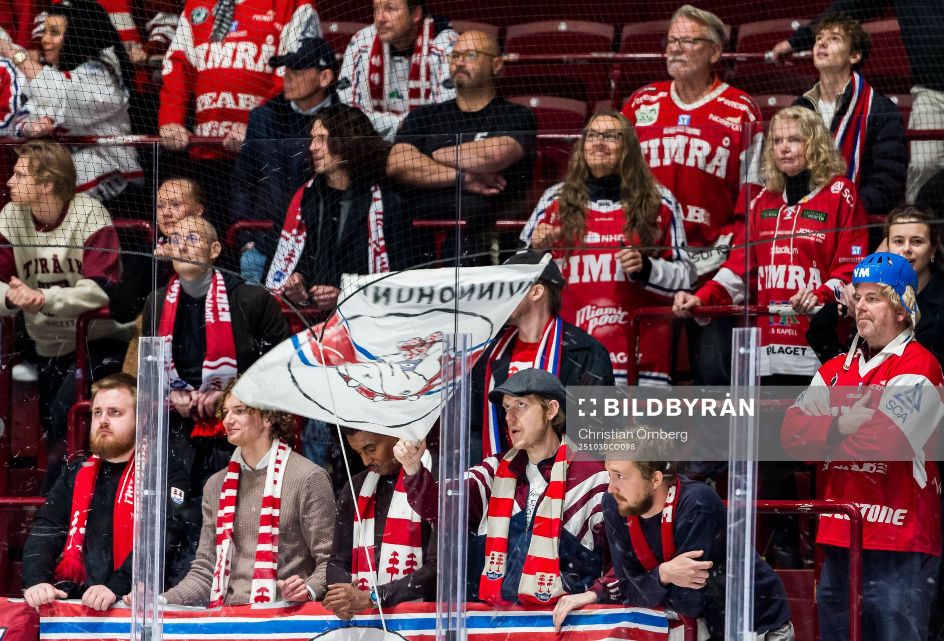 Timrås supportrar