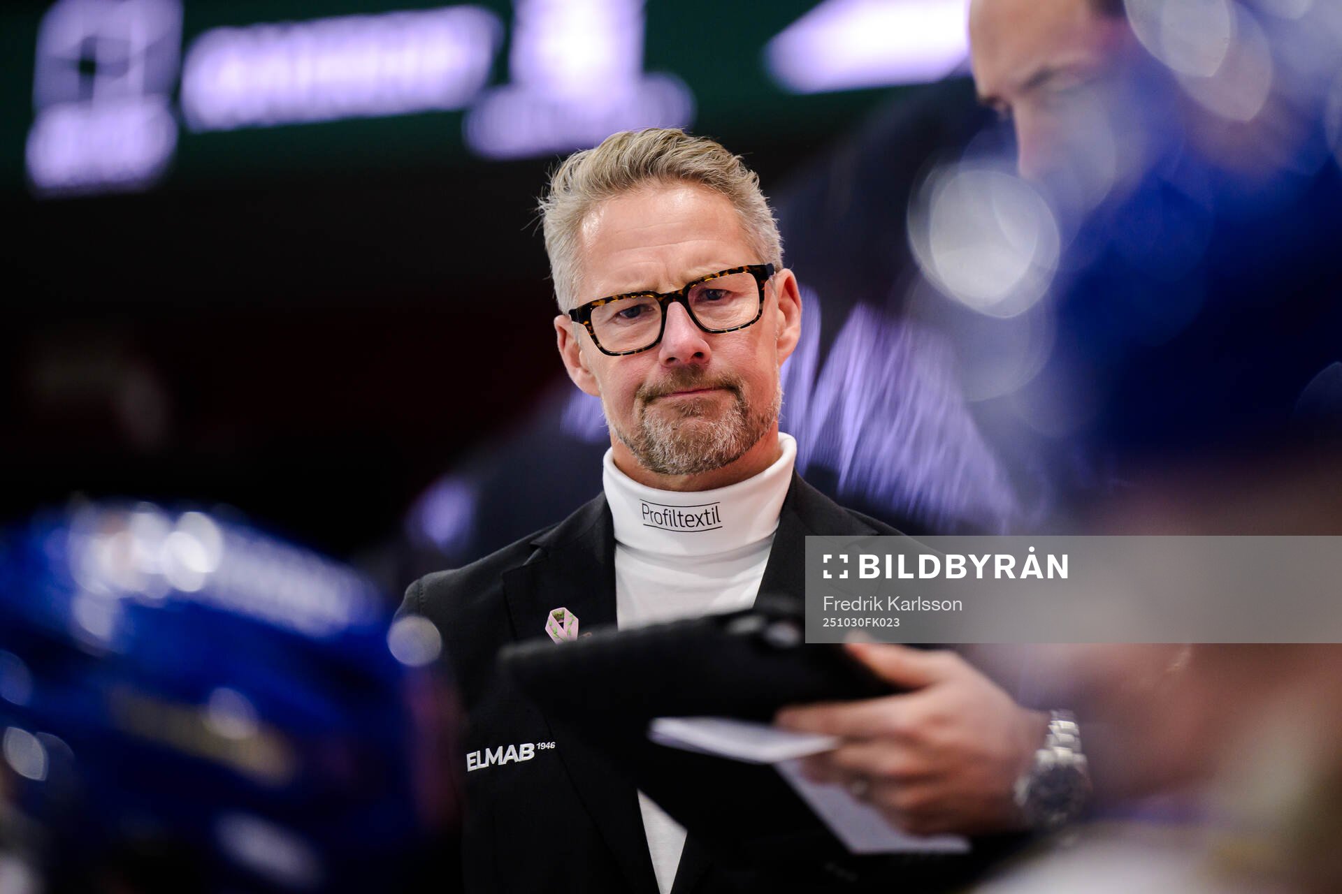 Leksands tränare Johan Hedberg