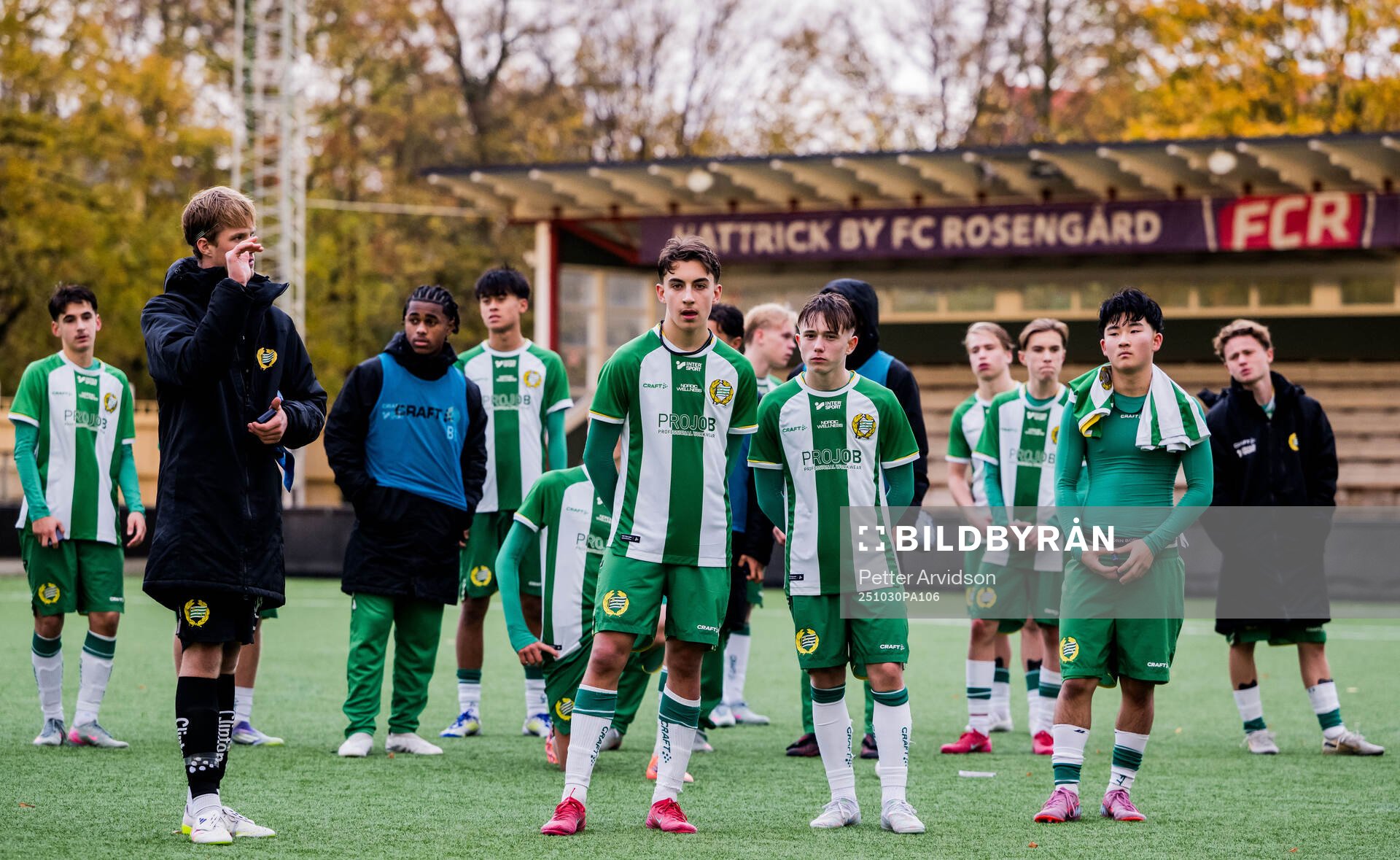 Hammarbys spelare deppar