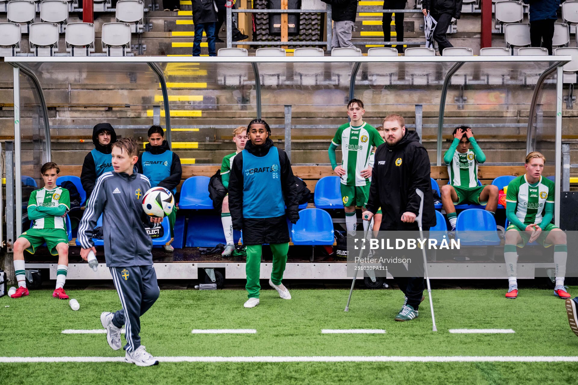 Hammarbys spelare deppar