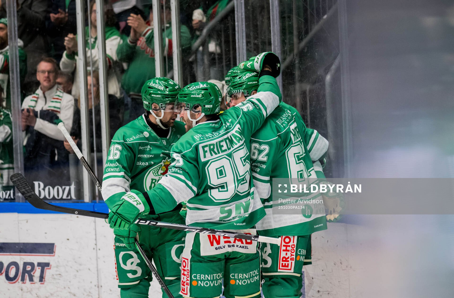 Rögles Lubos Horky, Lukas Ekeståhl-Jonsson och Mark