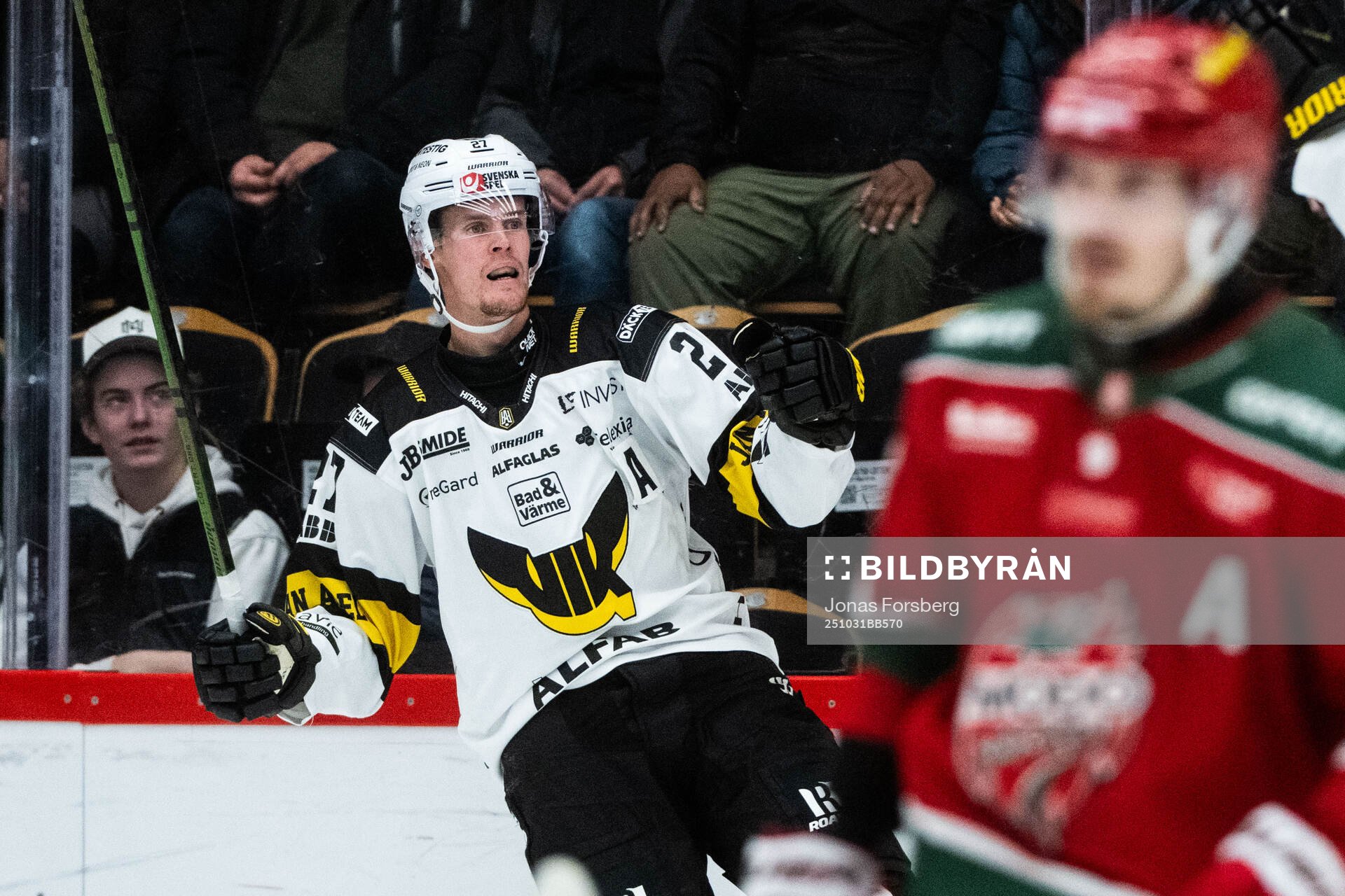 Västerås Carl Jakobsson jublar