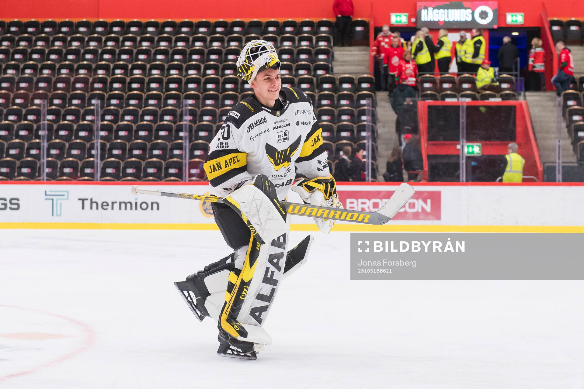 Västerås målvakt Benedikt Oschgan