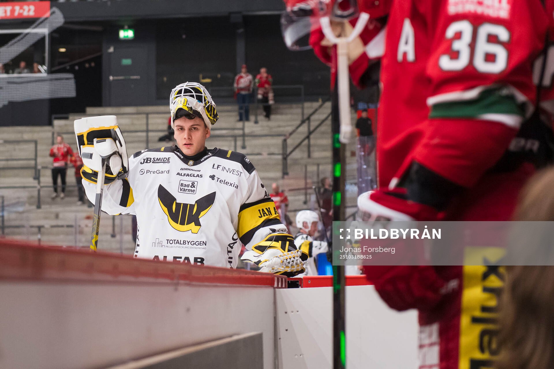 Västerås målvakt Benedikt Oschgan