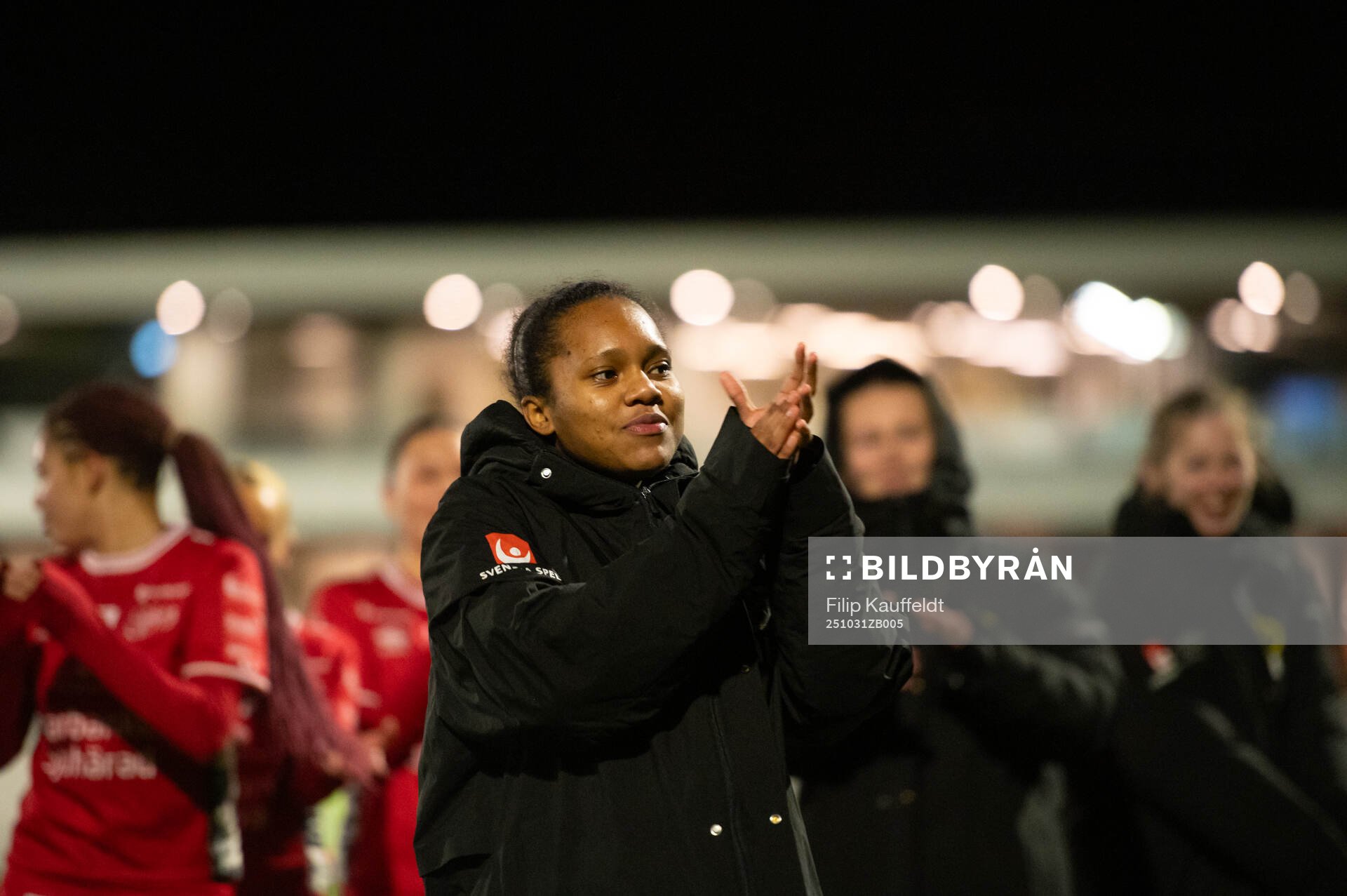 Elfsborgs Vanessa Lopez jublar