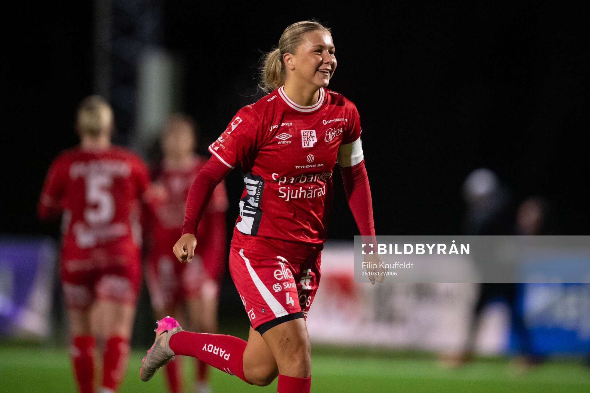 Elfsborgs Alice Broman jublar