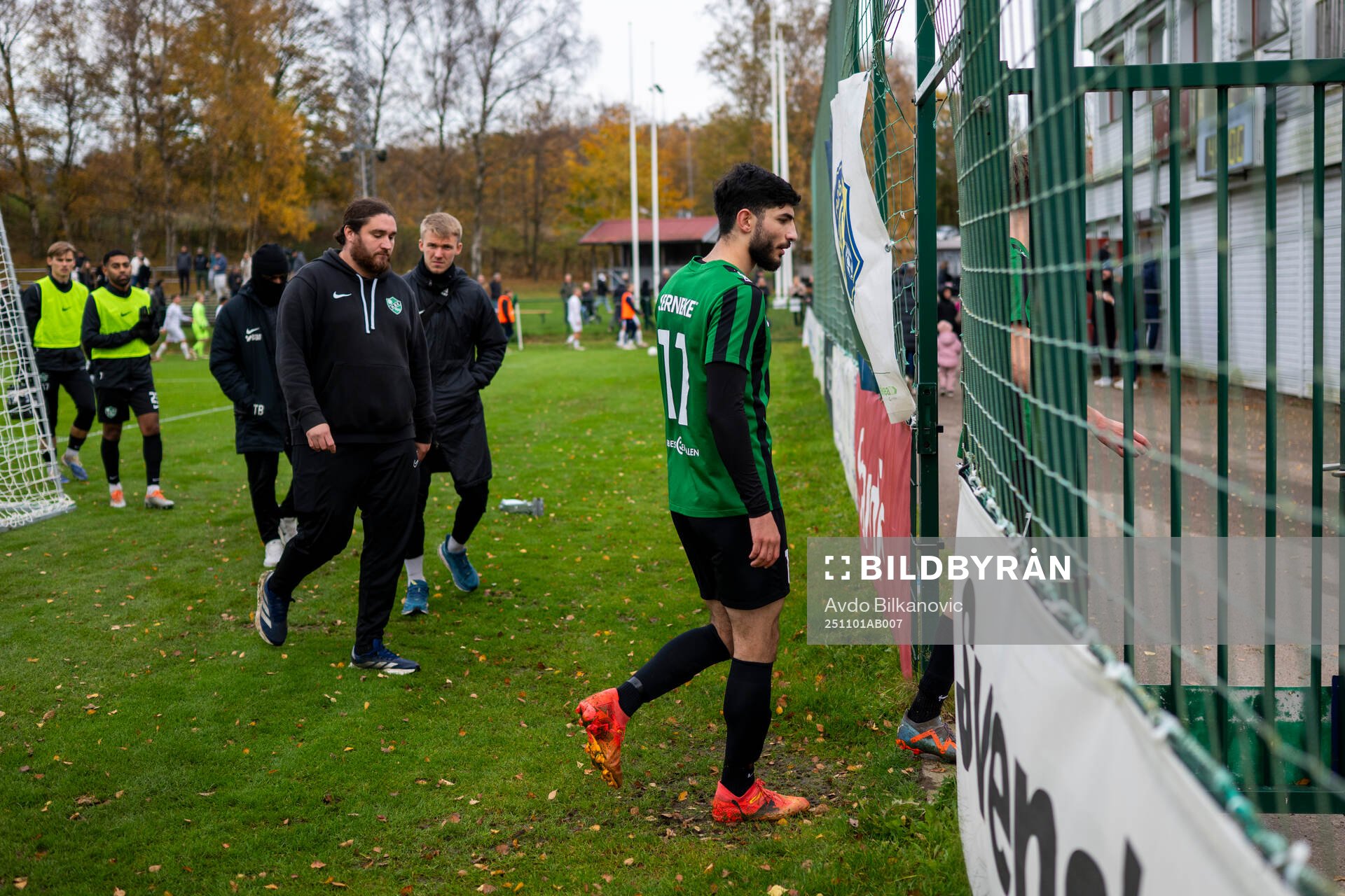 Högaborgs Adham Hazime deppar