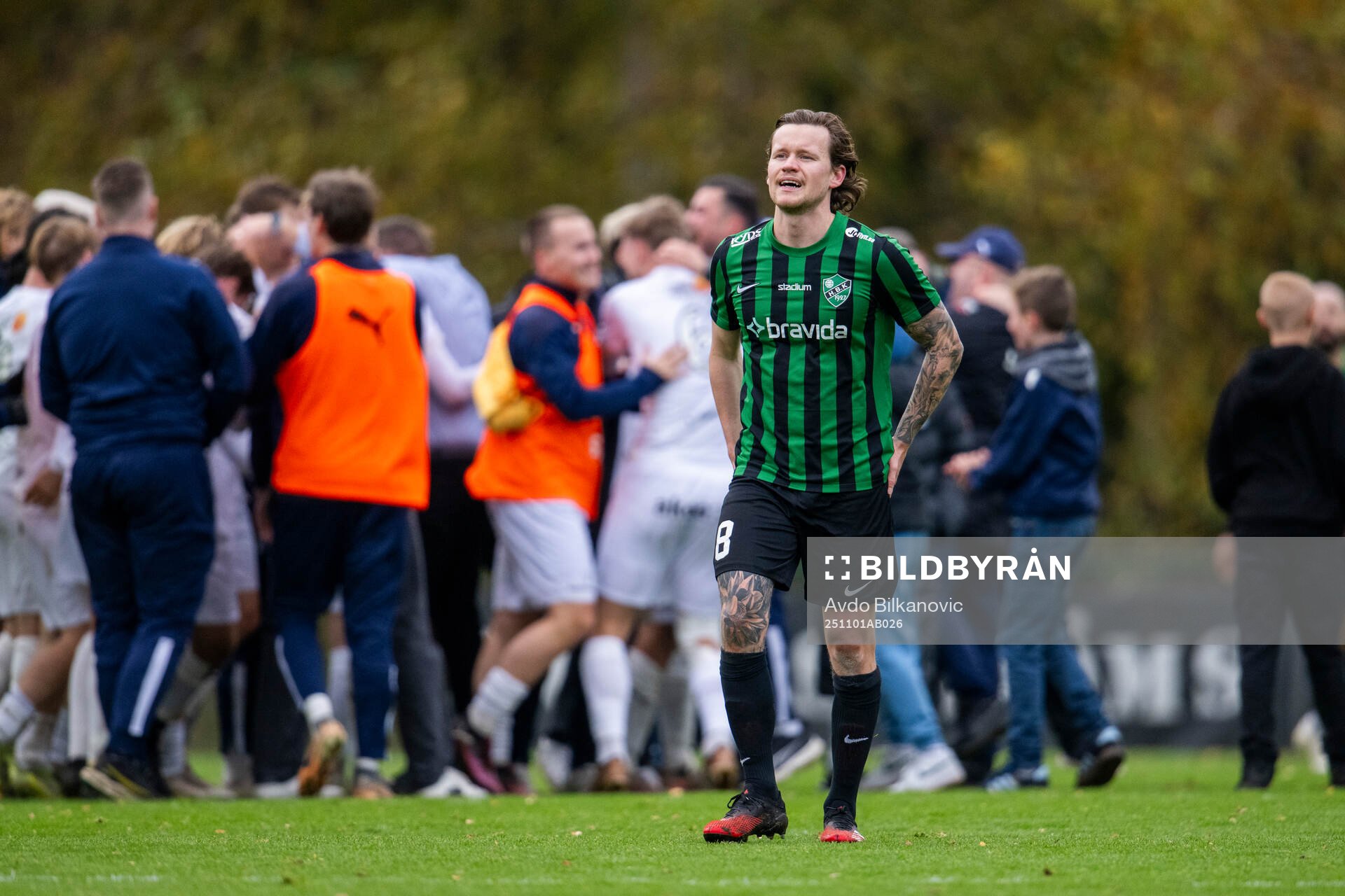 Högaborgs Niklas Mineur deppar