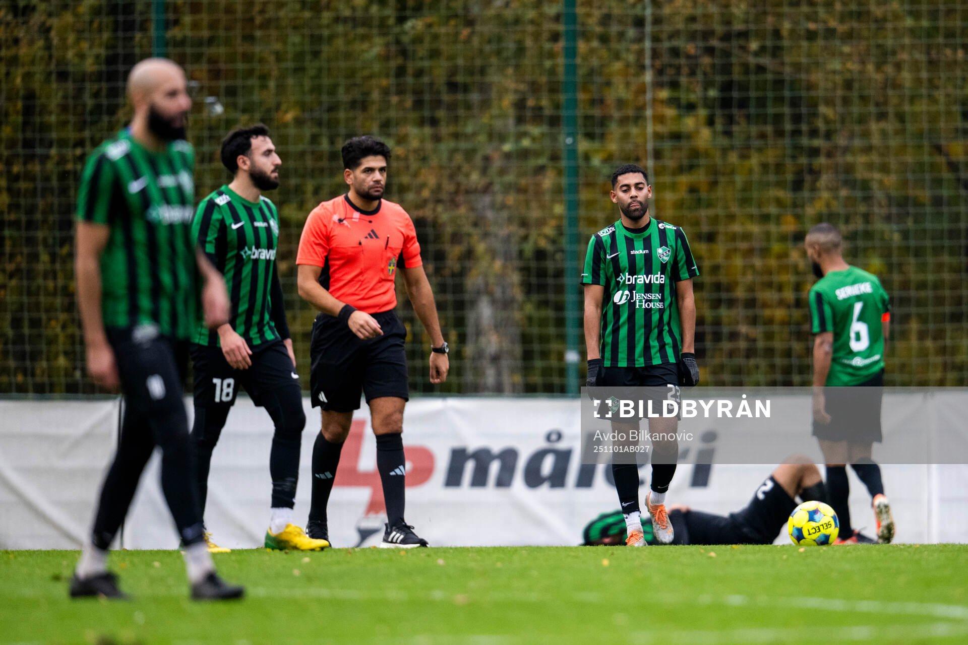 Högaborgs Yonathan Getachew deppar