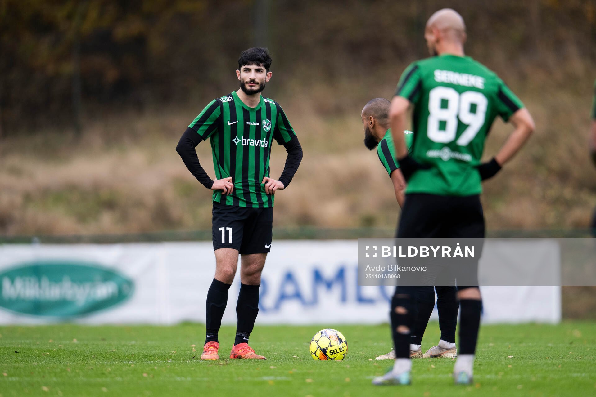 Högaborgs Adham Hazime deppar