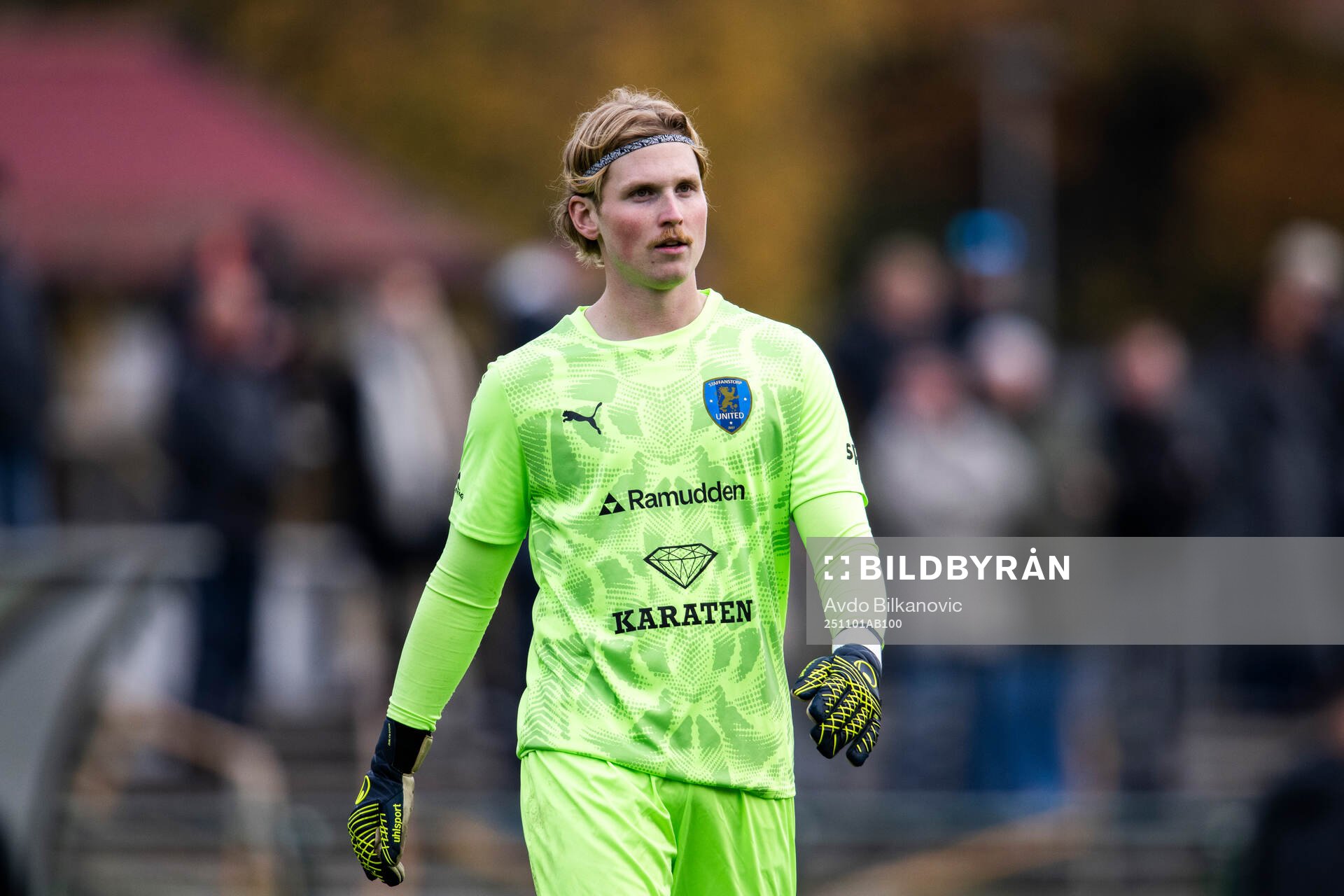 Staffanstorps Uniteds målvakt Hampus Lövkvist