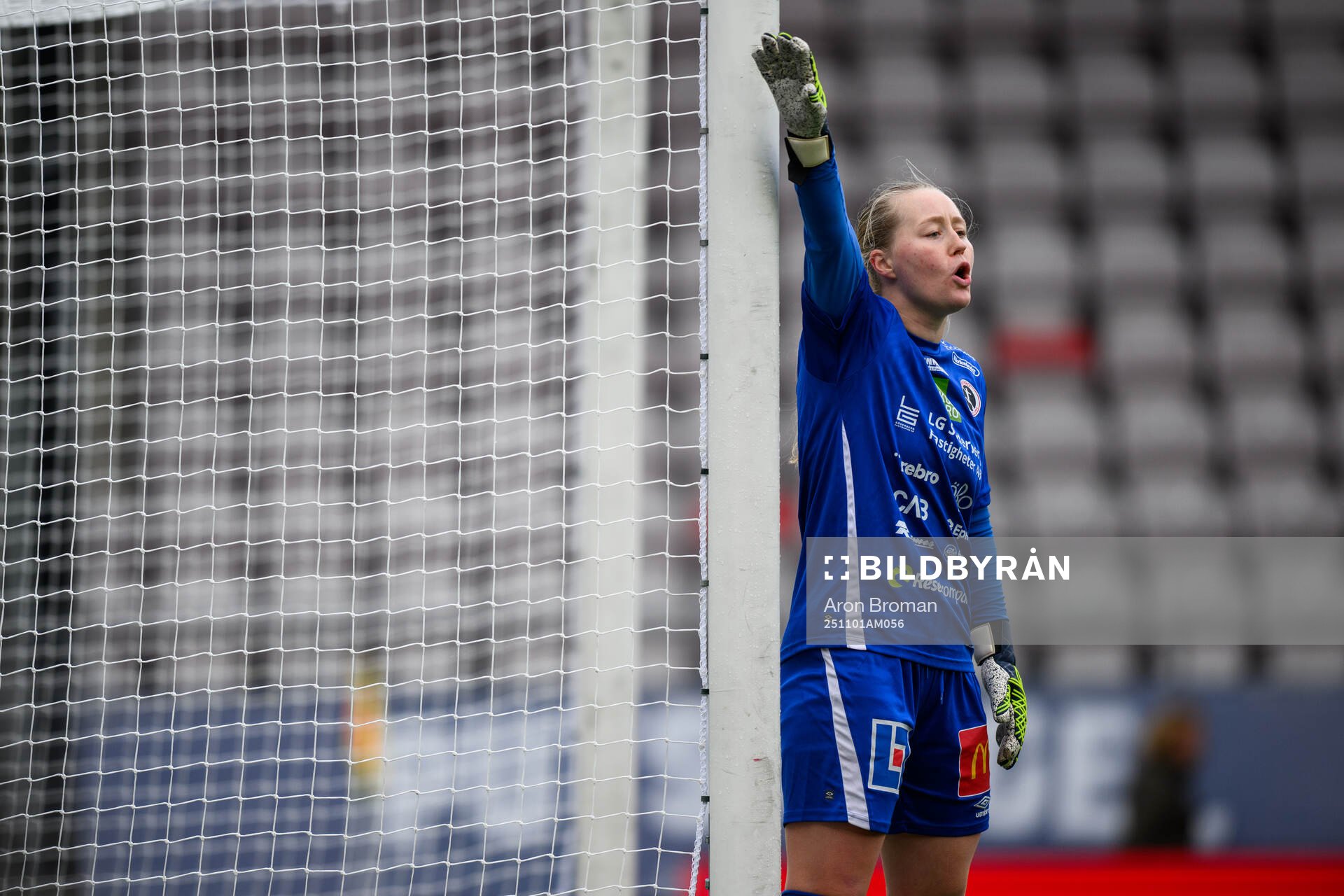 KIF Örebros målvakt Julia Langörgen