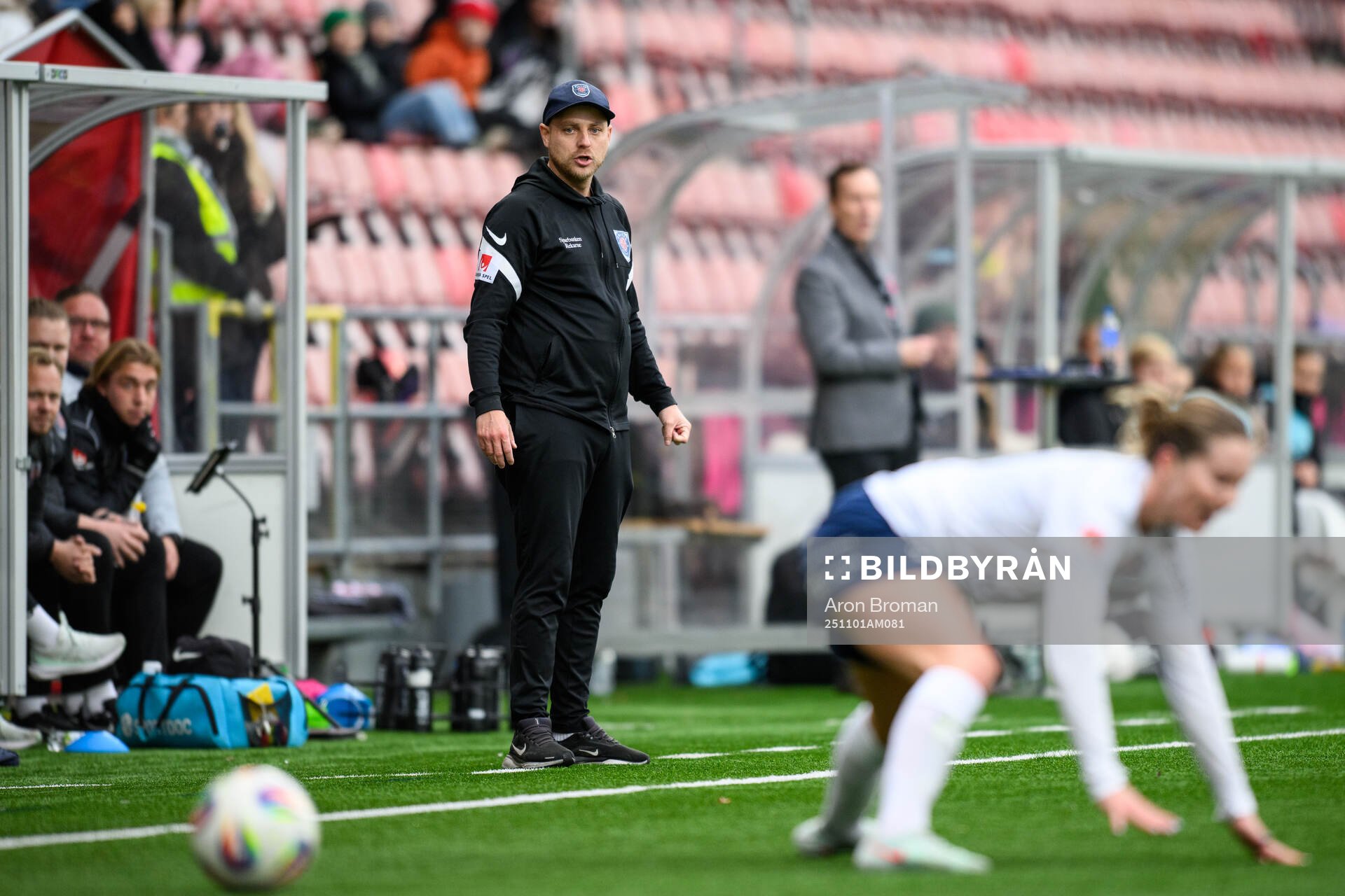 Eskilstuna Uniteds tränare Rickard Johansson