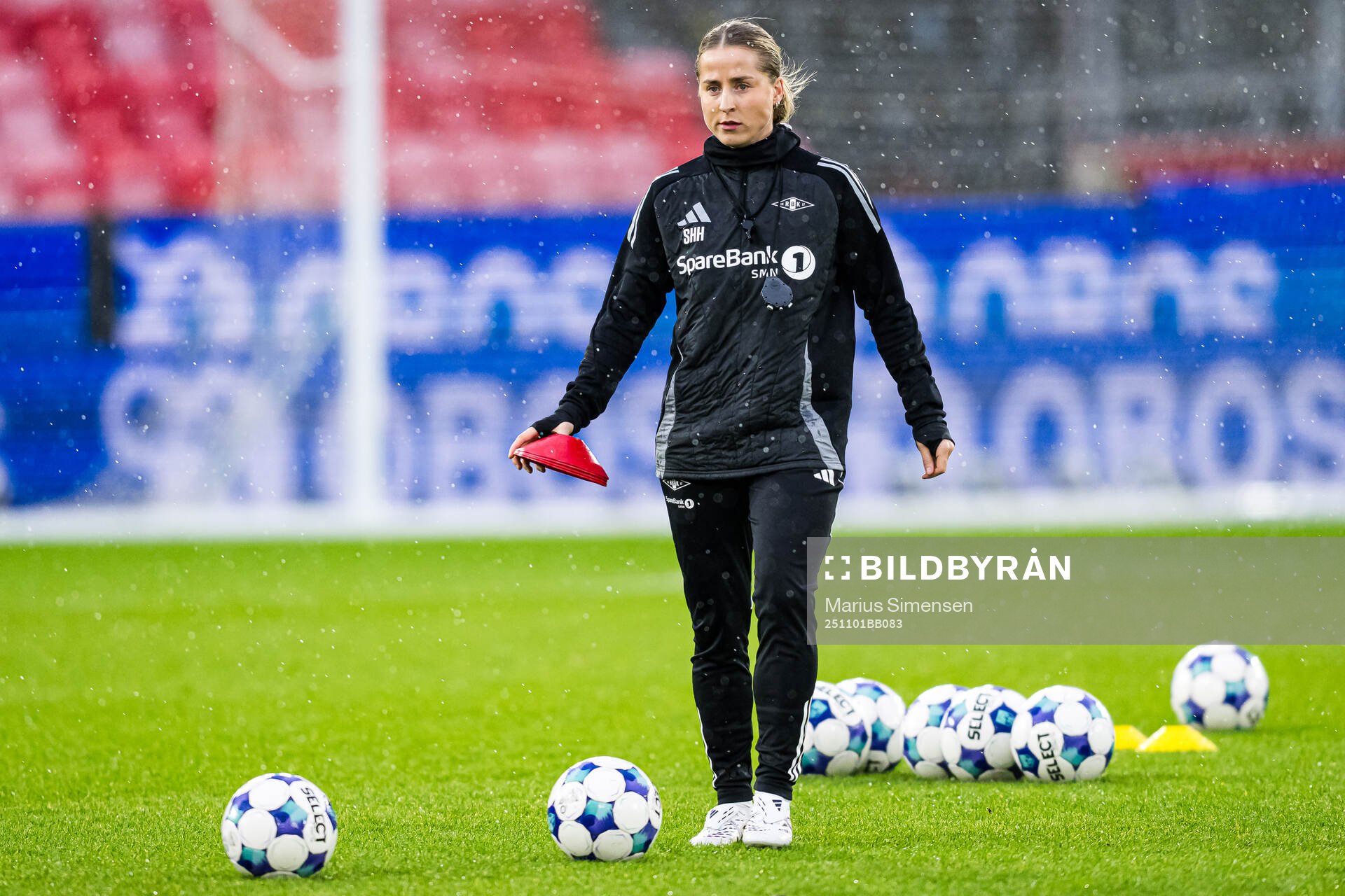Assistant coach Sigrid Heien Hansen of Rosenborg