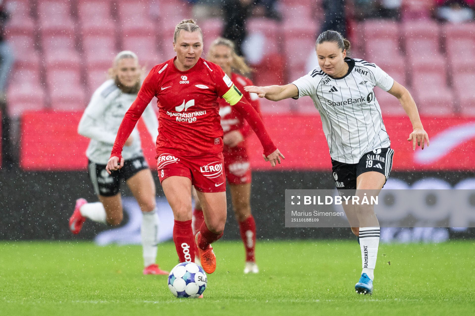 Karoline Hauglandof Brann and Rebecka Wanvik Holum of