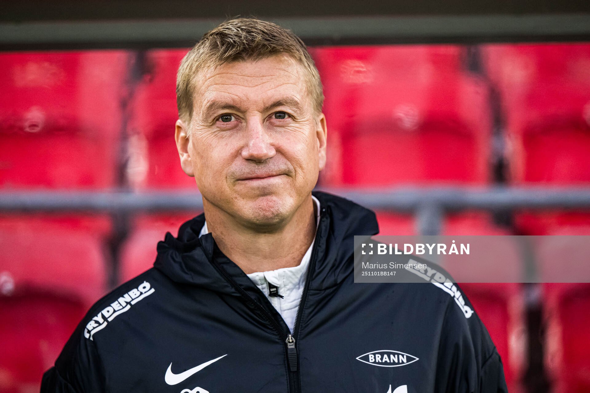 Leif Gunnar Smerud, head coach of Brann