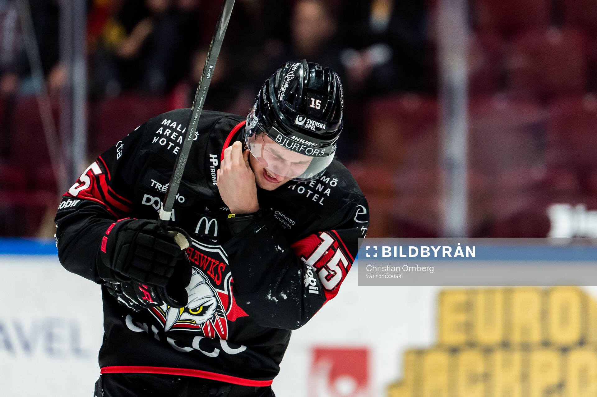 Malmö Redhawks Freddie Larsson