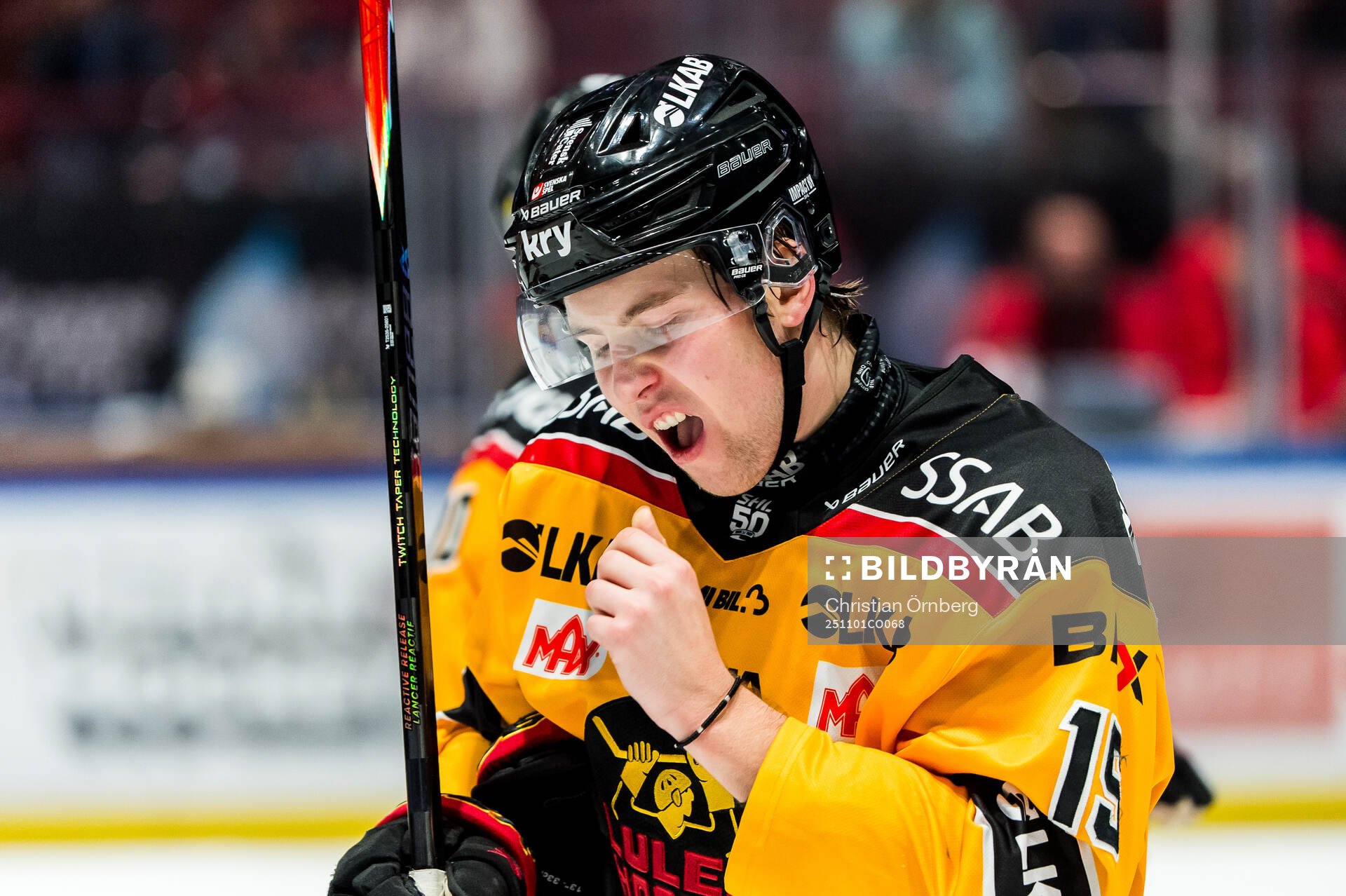 Luleås David Granberg har ont