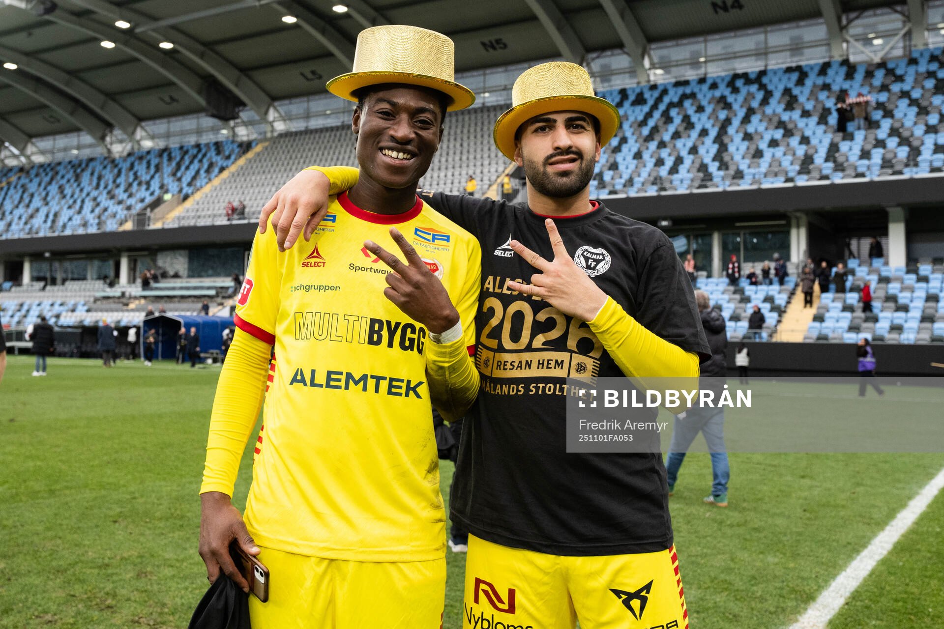 Kalmars Chukwuemeka Paul Nnamani och Saba Mamatsashvili
