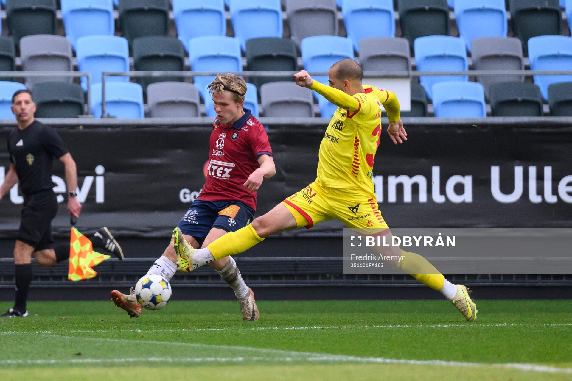 Örgrytes Isak Dahlqvist och Kalmars Saba Mamatsashvili