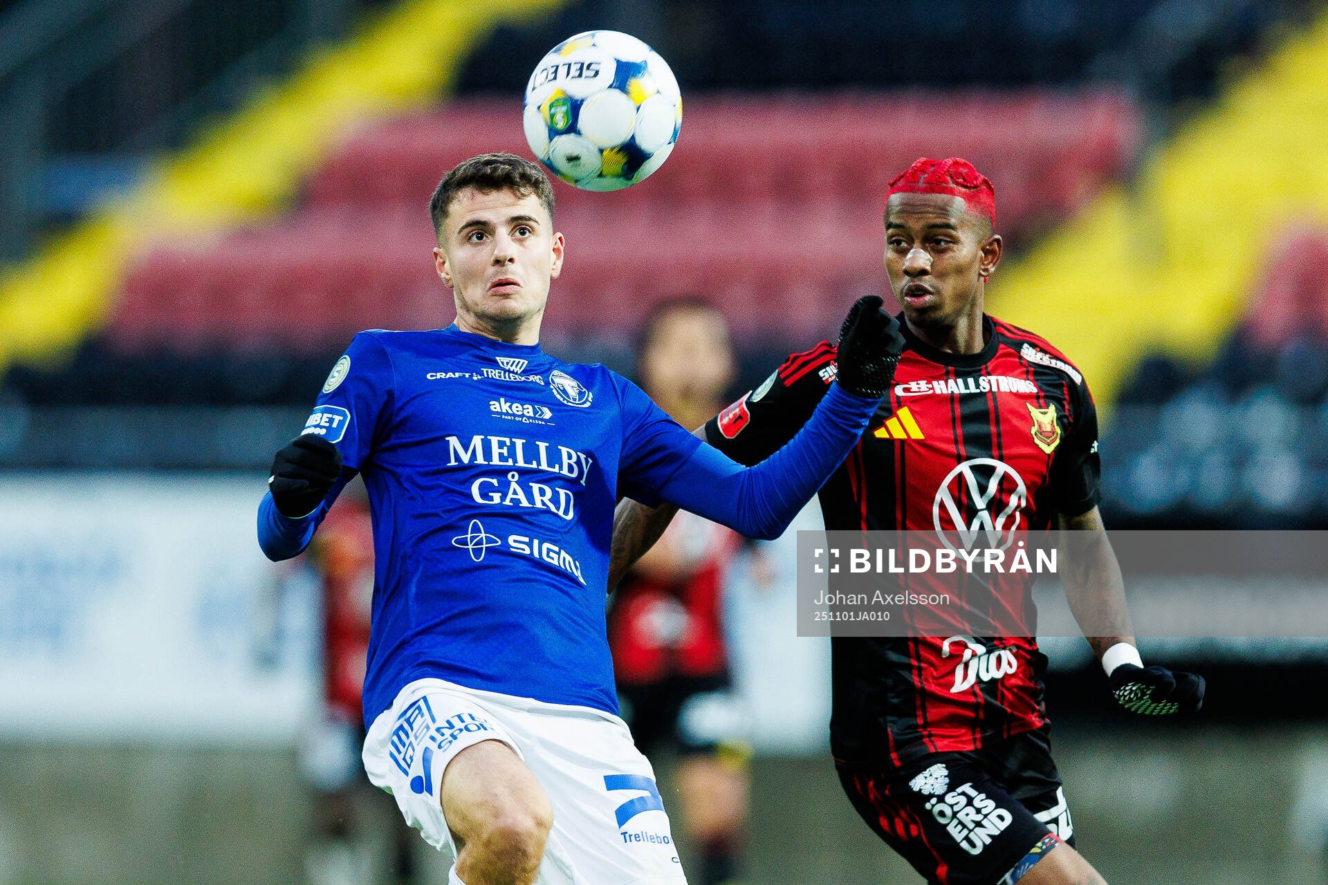 Trelleborgs Eren Alievski och Östersunds Chovanie Shakur