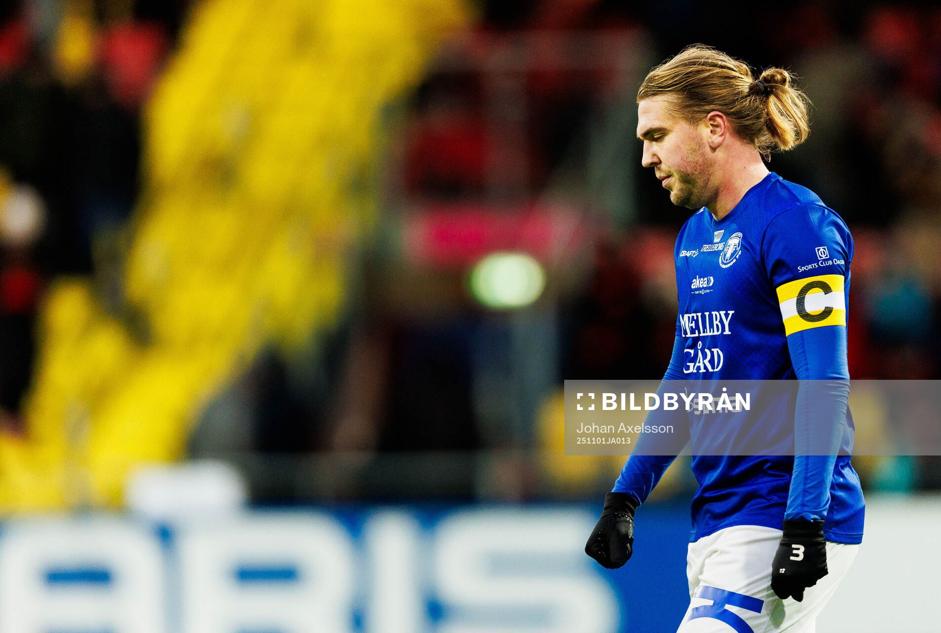 Trelleborgs Charlie Weberg deppar