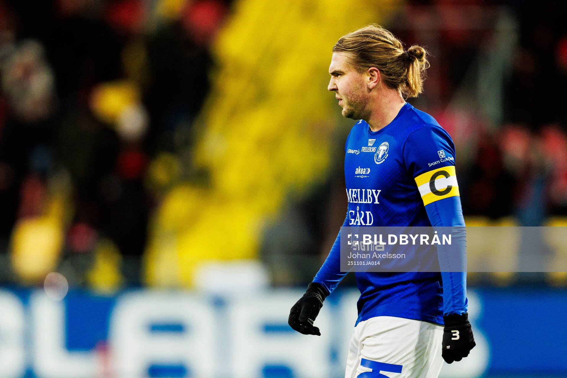 Trelleborgs Charlie Weberg deppar