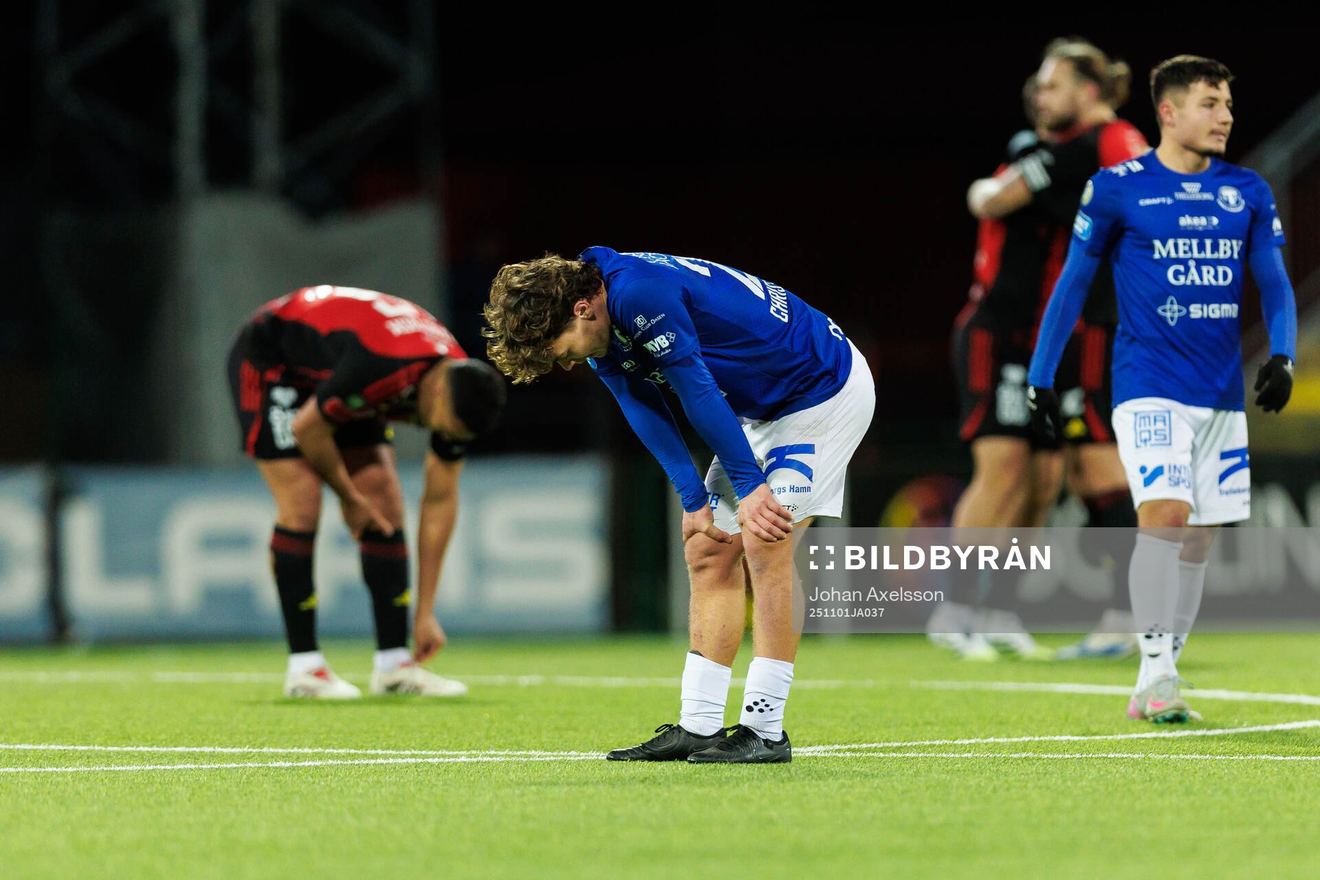 Trelleborgs Viktor Christiansson deppar