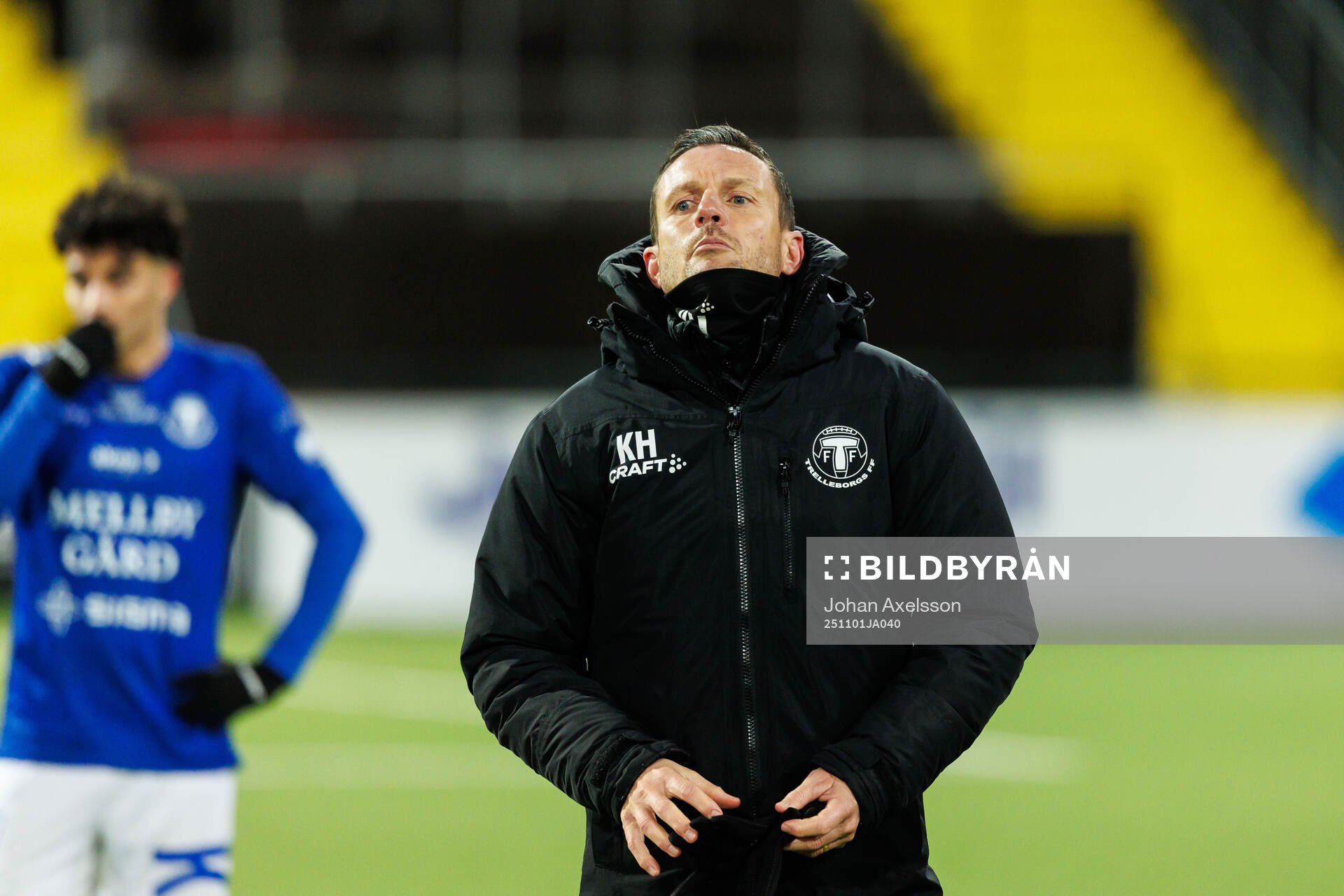 Trelleborgs tränare Kristian Haynes deppar